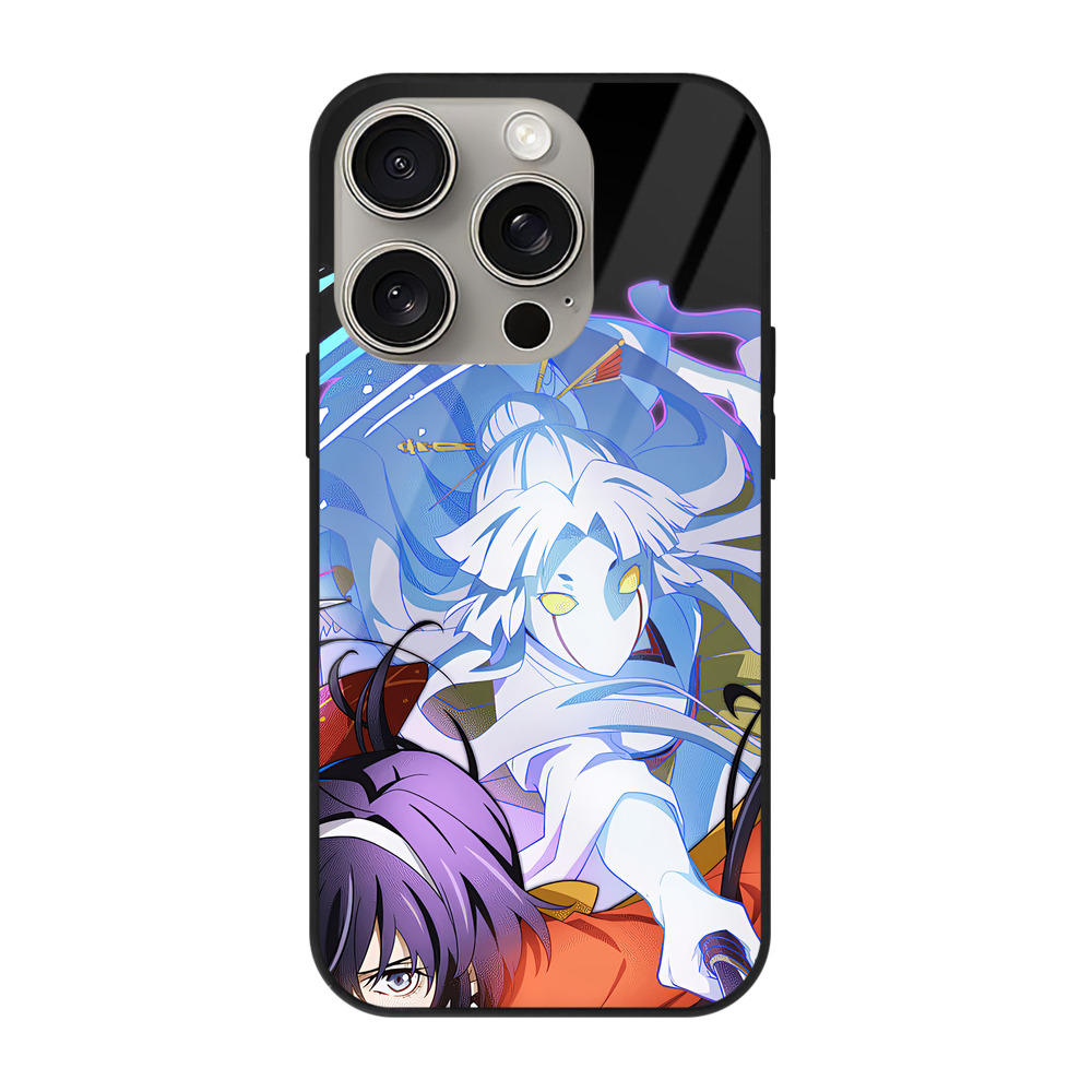 （画像用） 文豪ストレイドッグス Bungo Stray Dogs 【iPhone15Pro対応】スマホケース 耐衝撃＆黄変防止 背面ガラス