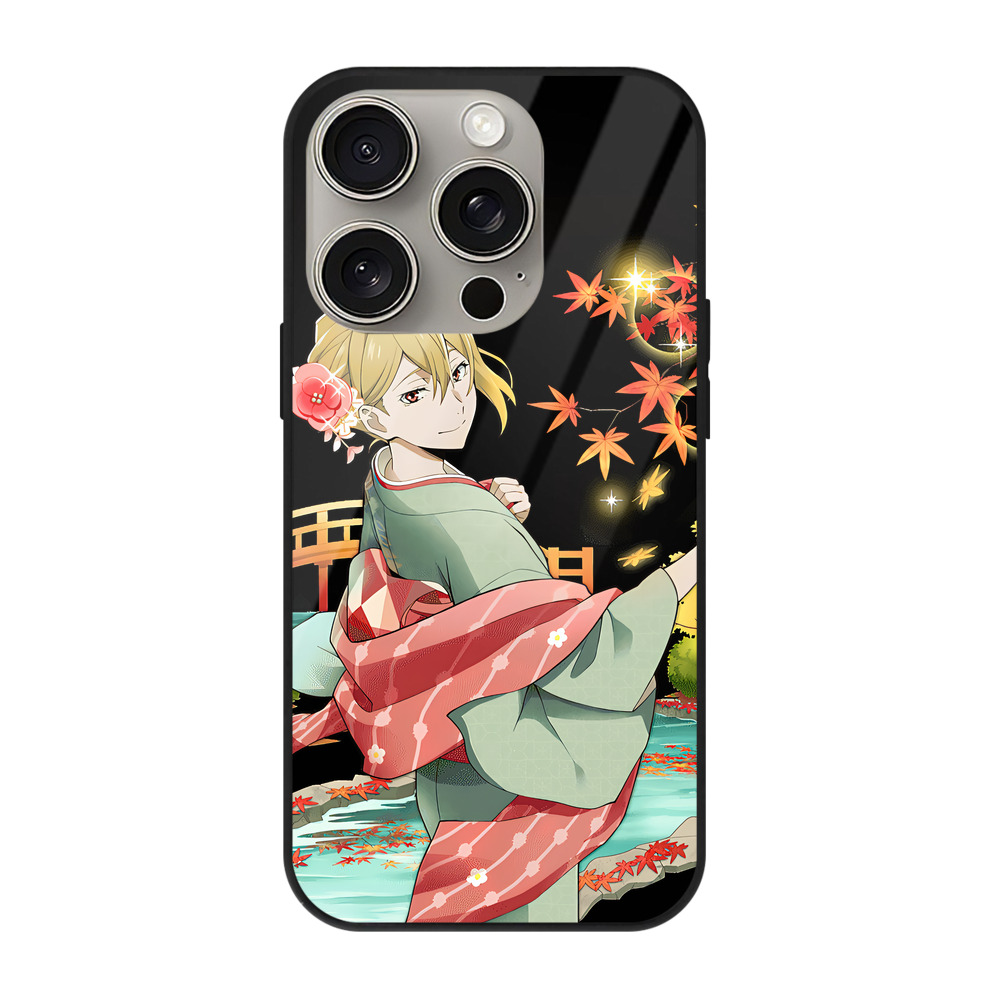 （画像用） 文豪ストレイドッグス Bungo Stray Dogs 【iPhone15Pro対応】スマホケース 耐衝撃＆黄変防止 背面ガラス