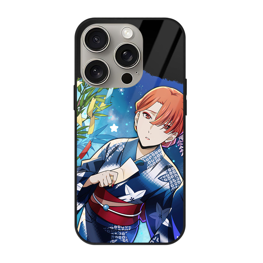 （画像用） 文豪ストレイドッグス Bungo Stray Dogs 【iPhone15Pro対応】スマホケース 耐衝撃＆黄変防止 背面ガラス
