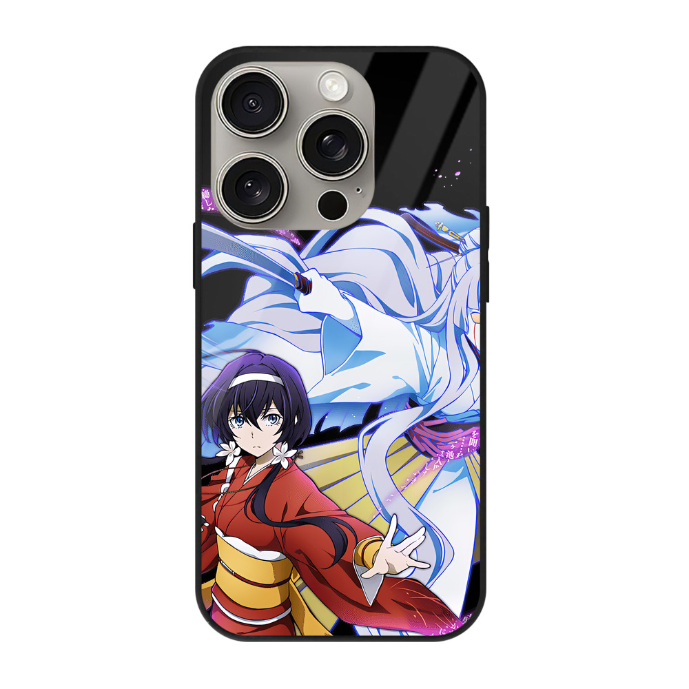 （画像用） 文豪ストレイドッグス Bungo Stray Dogs 【iPhone15Pro対応】スマホケース 耐衝撃＆黄変防止 背面ガラス