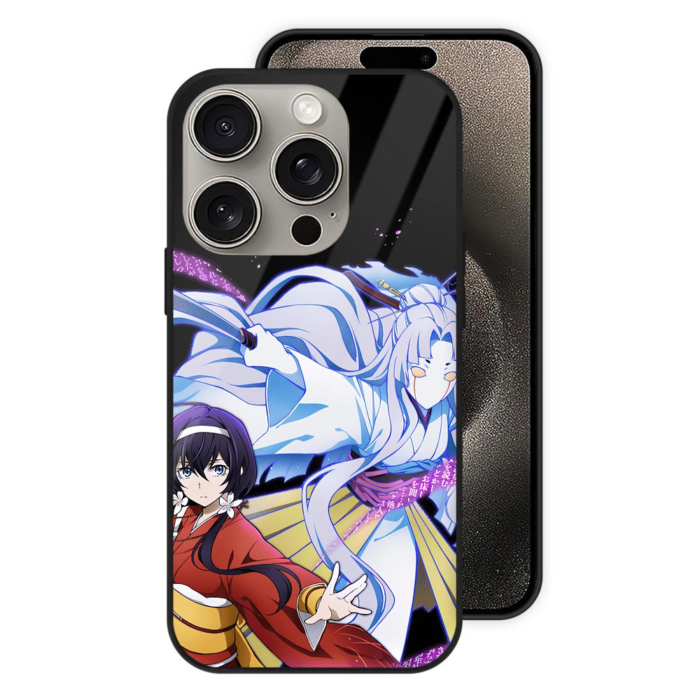 （画像用） 文豪ストレイドッグス Bungo Stray Dogs 【iPhone15Pro対応】スマホケース 耐衝撃＆黄変防止 背面ガラス