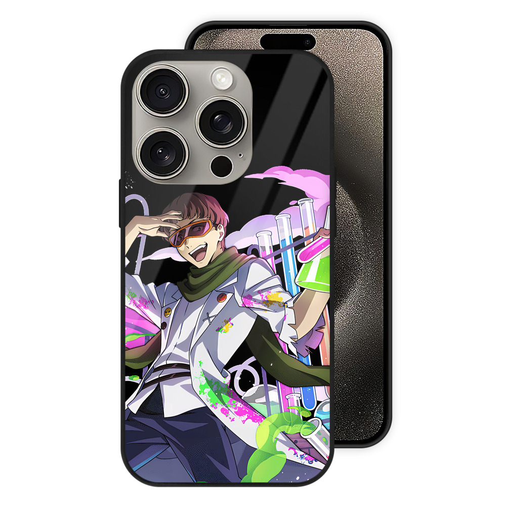 （画像用） 文豪ストレイドッグス Bungo Stray Dogs 【iPhone15Pro対応】スマホケース 耐衝撃＆黄変防止 背面ガラス