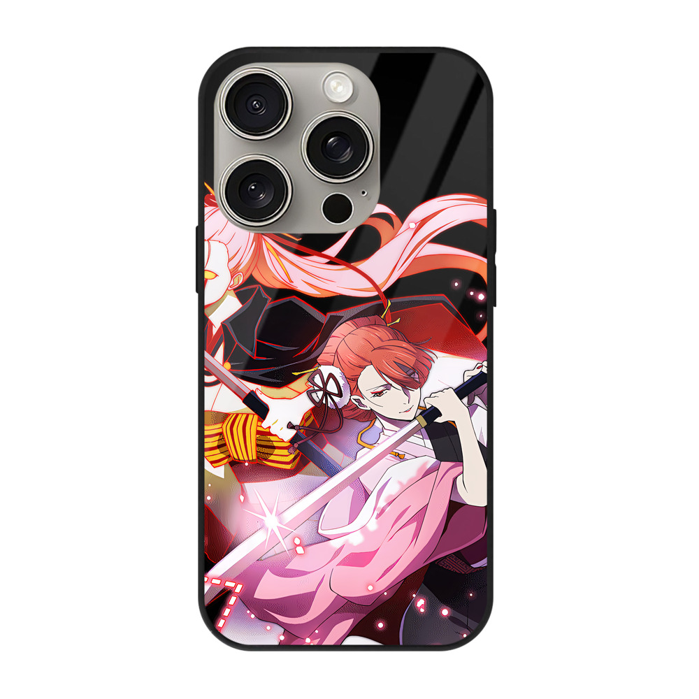 （画像用） 文豪ストレイドッグス Bungo Stray Dogs 【iPhone15Pro対応】スマホケース 耐衝撃＆黄変防止 背面ガラス