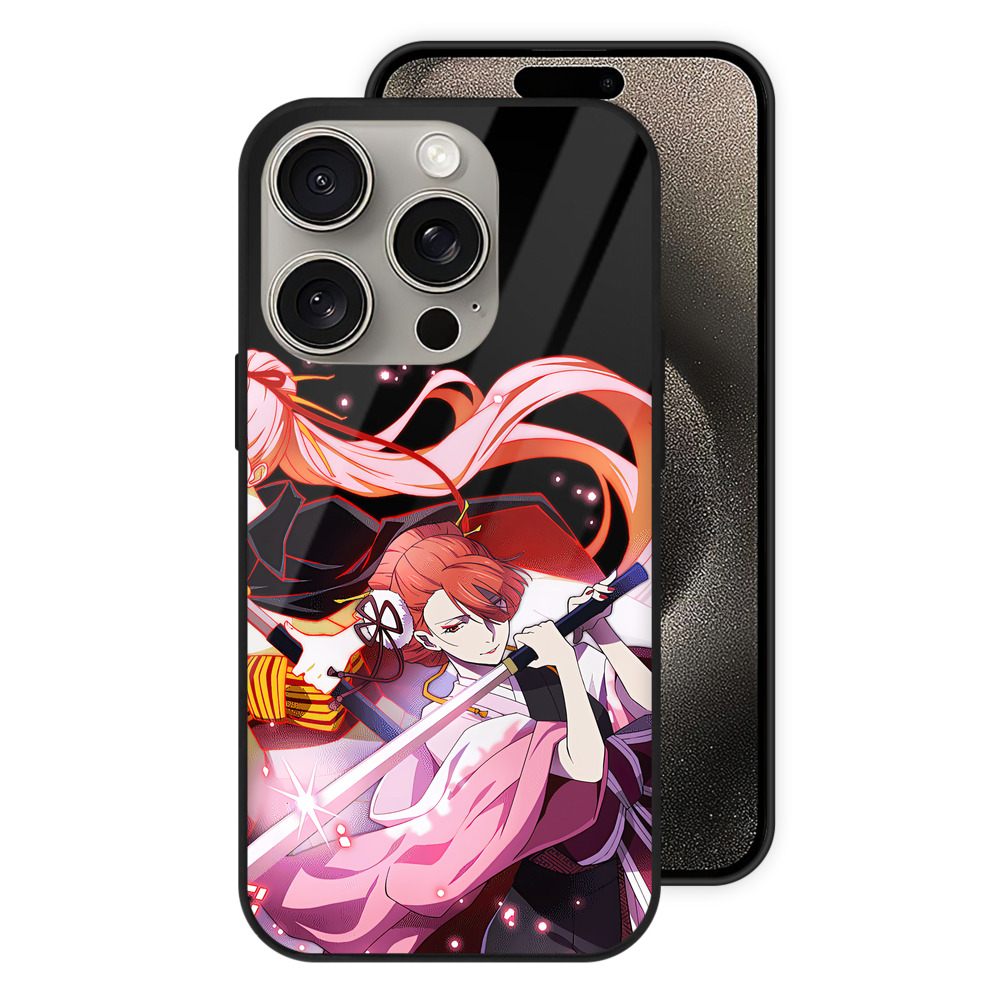 （画像用） 文豪ストレイドッグス Bungo Stray Dogs 【iPhone15Pro対応】スマホケース 耐衝撃＆黄変防止 背面ガラス