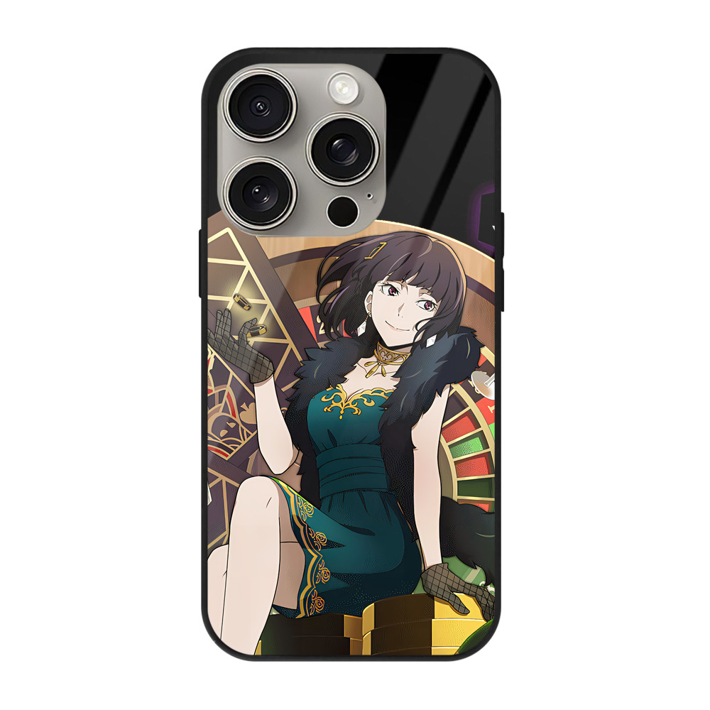 （画像用） 文豪ストレイドッグス Bungo Stray Dogs 【iPhone15Pro対応】スマホケース 耐衝撃＆黄変防止 背面ガラス