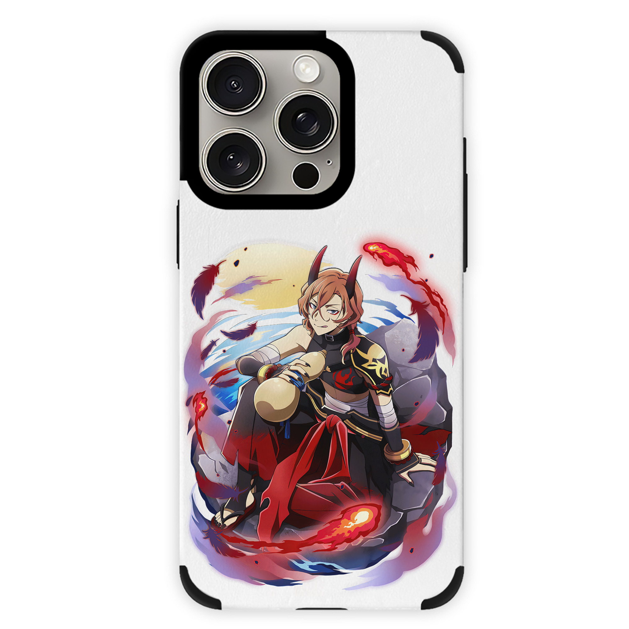 （画像用） 文豪ストレイドッグス Bungo Stray Dogs 【iPhone15ProMax対応】 PUレザー スマホケース 耐衝撃＆黄変防止