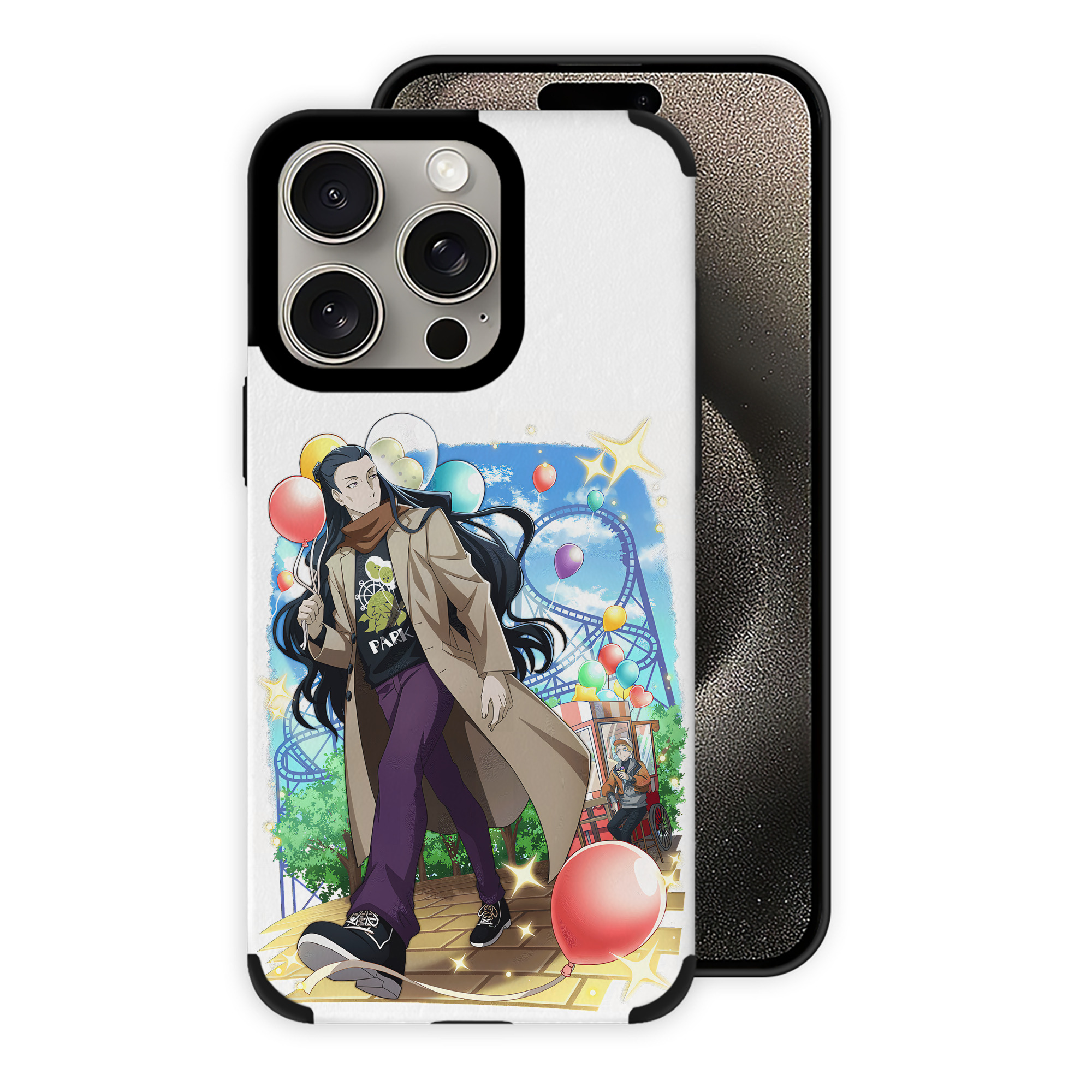 （画像用） 文豪ストレイドッグス Bungo Stray Dogs 【iPhone15ProMax対応】 PUレザー スマホケース 耐衝撃＆黄変防止