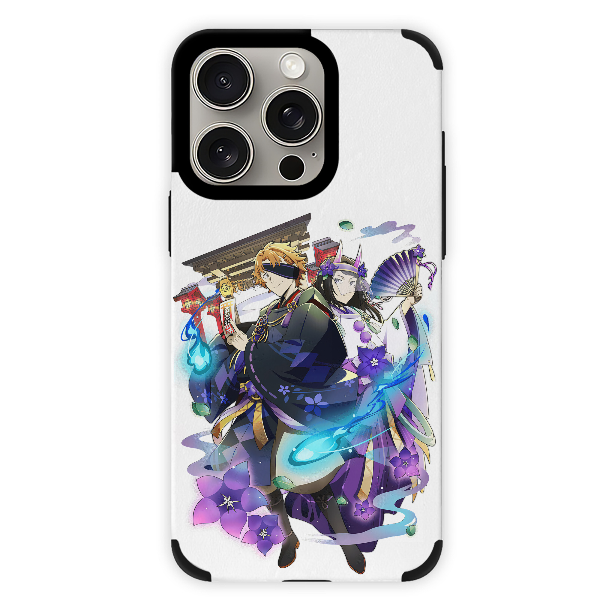 （画像用） 文豪ストレイドッグス Bungo Stray Dogs 【iPhone15ProMax対応】 PUレザー スマホケース 耐衝撃＆黄変防止