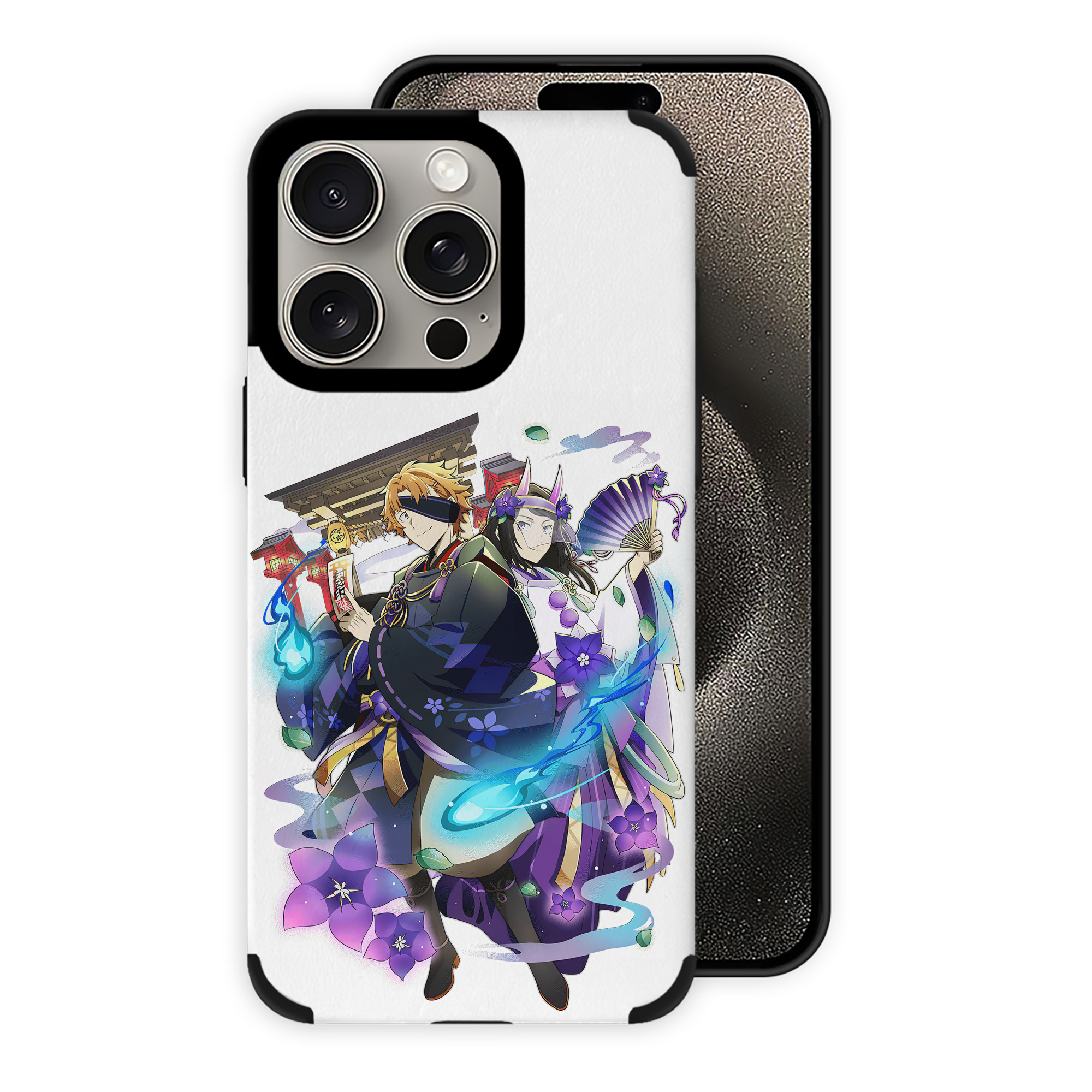 （画像用） 文豪ストレイドッグス Bungo Stray Dogs 【iPhone15ProMax対応】 PUレザー スマホケース 耐衝撃＆黄変防止