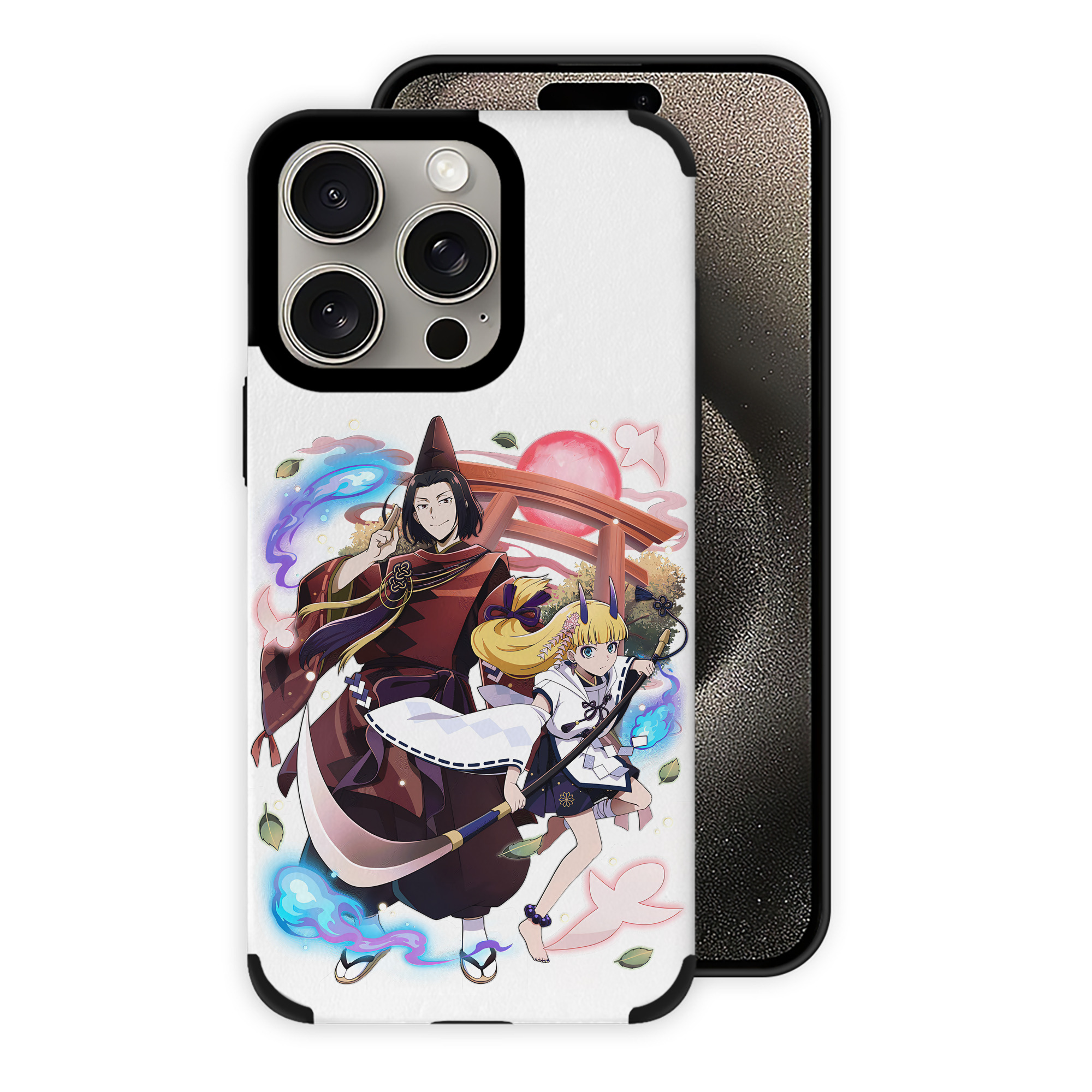 （画像用） 文豪ストレイドッグス Bungo Stray Dogs 【iPhone15ProMax対応】 PUレザー スマホケース 耐衝撃＆黄変防止