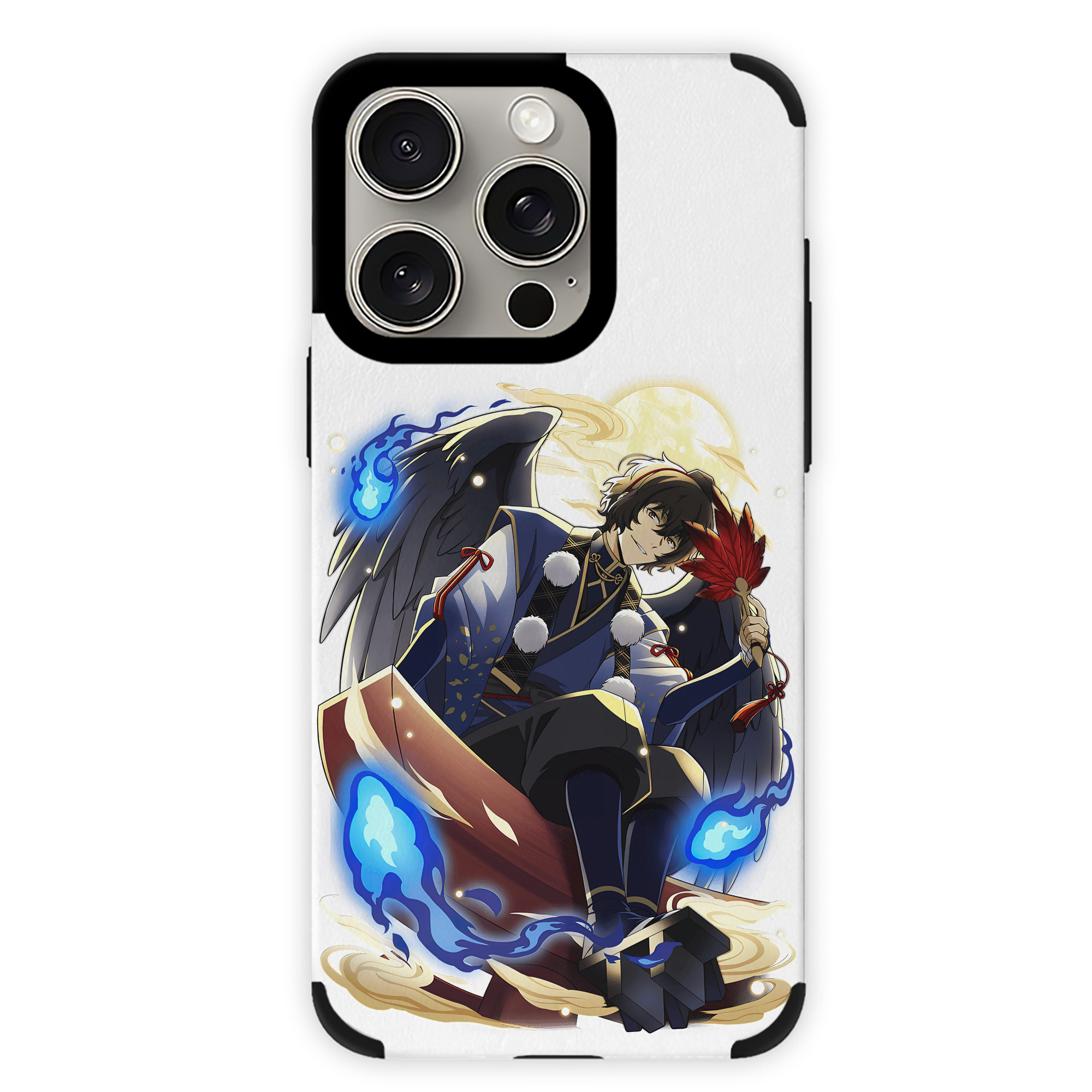 （画像用） 文豪ストレイドッグス Bungo Stray Dogs 【iPhone15ProMax対応】 PUレザー スマホケース 耐衝撃＆黄変防止