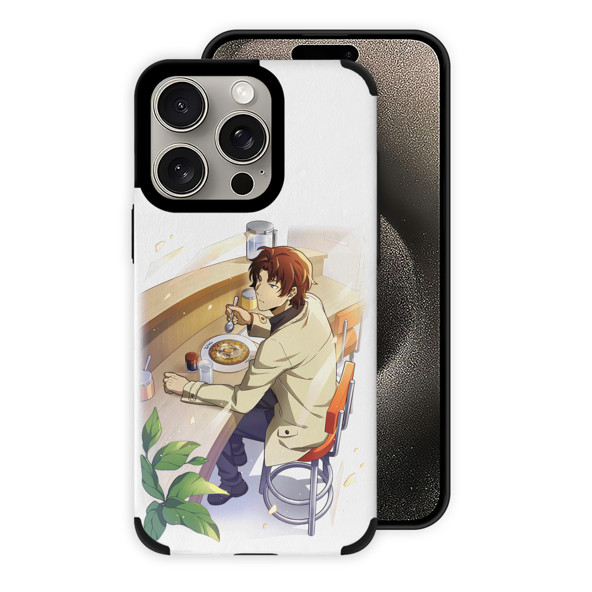 （画像用） 文豪ストレイドッグス Bungo Stray Dogs 【iPhone15ProMax対応】 PUレザー スマホケース 耐衝撃＆黄変防止