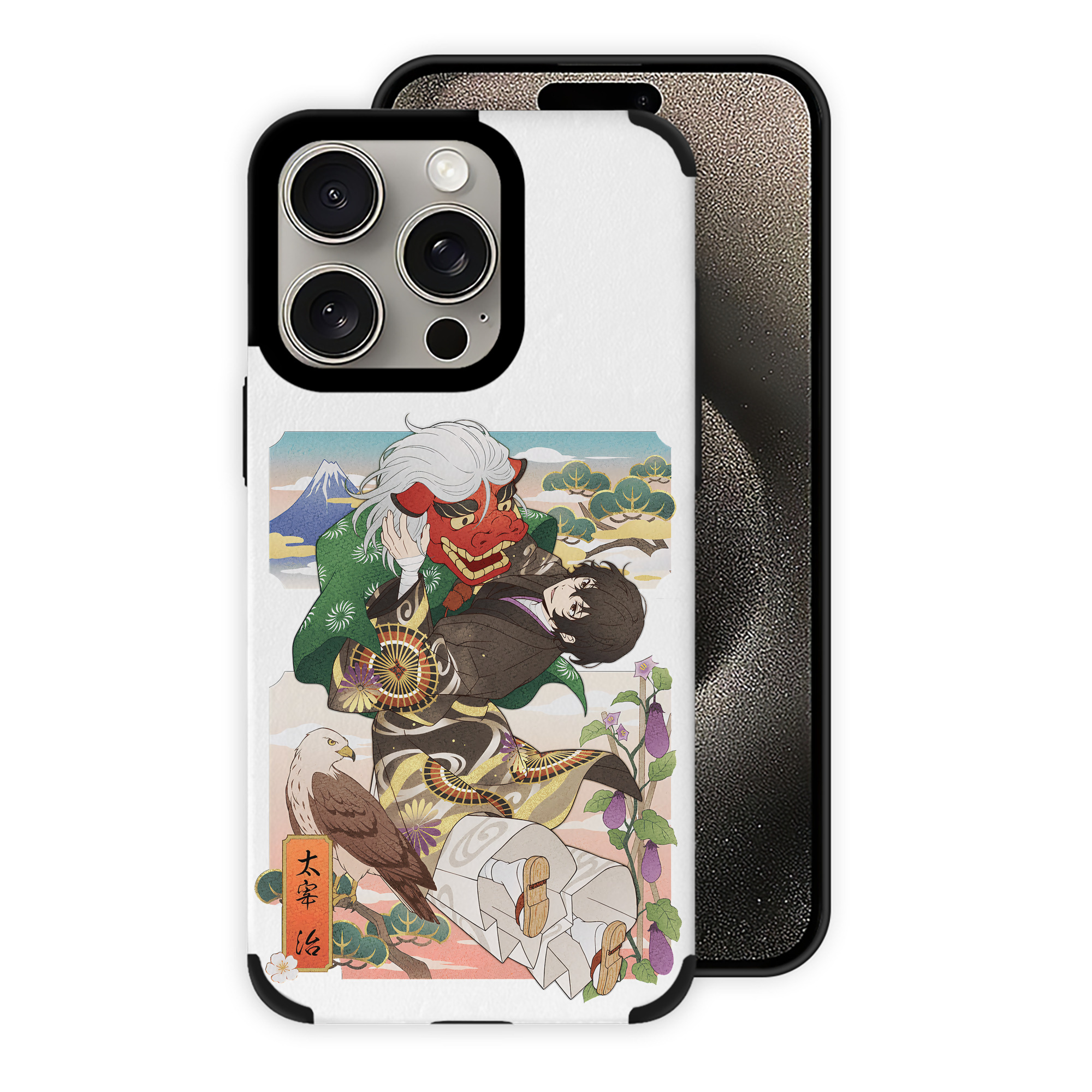（画像用） 文豪ストレイドッグス Bungo Stray Dogs 【iPhone15ProMax対応】 PUレザー スマホケース 耐衝撃＆黄変防止