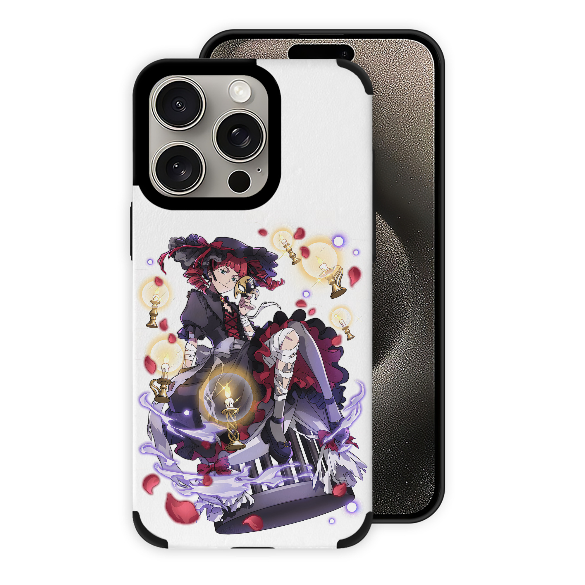 （画像用） 文豪ストレイドッグス Bungo Stray Dogs 【iPhone15ProMax対応】 PUレザー スマホケース 耐衝撃＆黄変防止