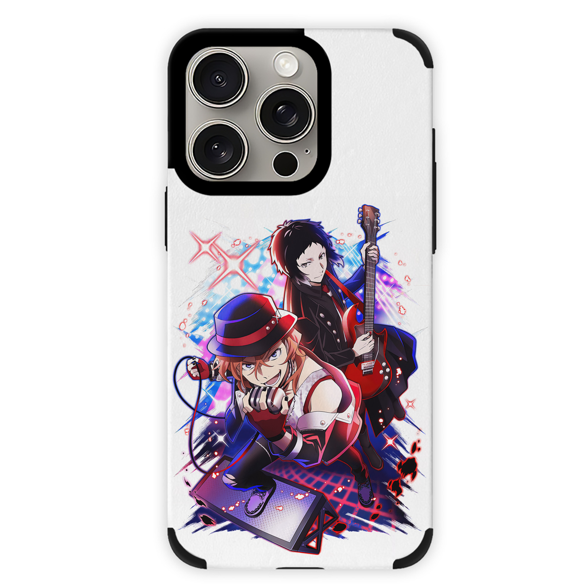（画像用） 文豪ストレイドッグス Bungo Stray Dogs 【iPhone15ProMax対応】 PUレザー スマホケース 耐衝撃＆黄変防止