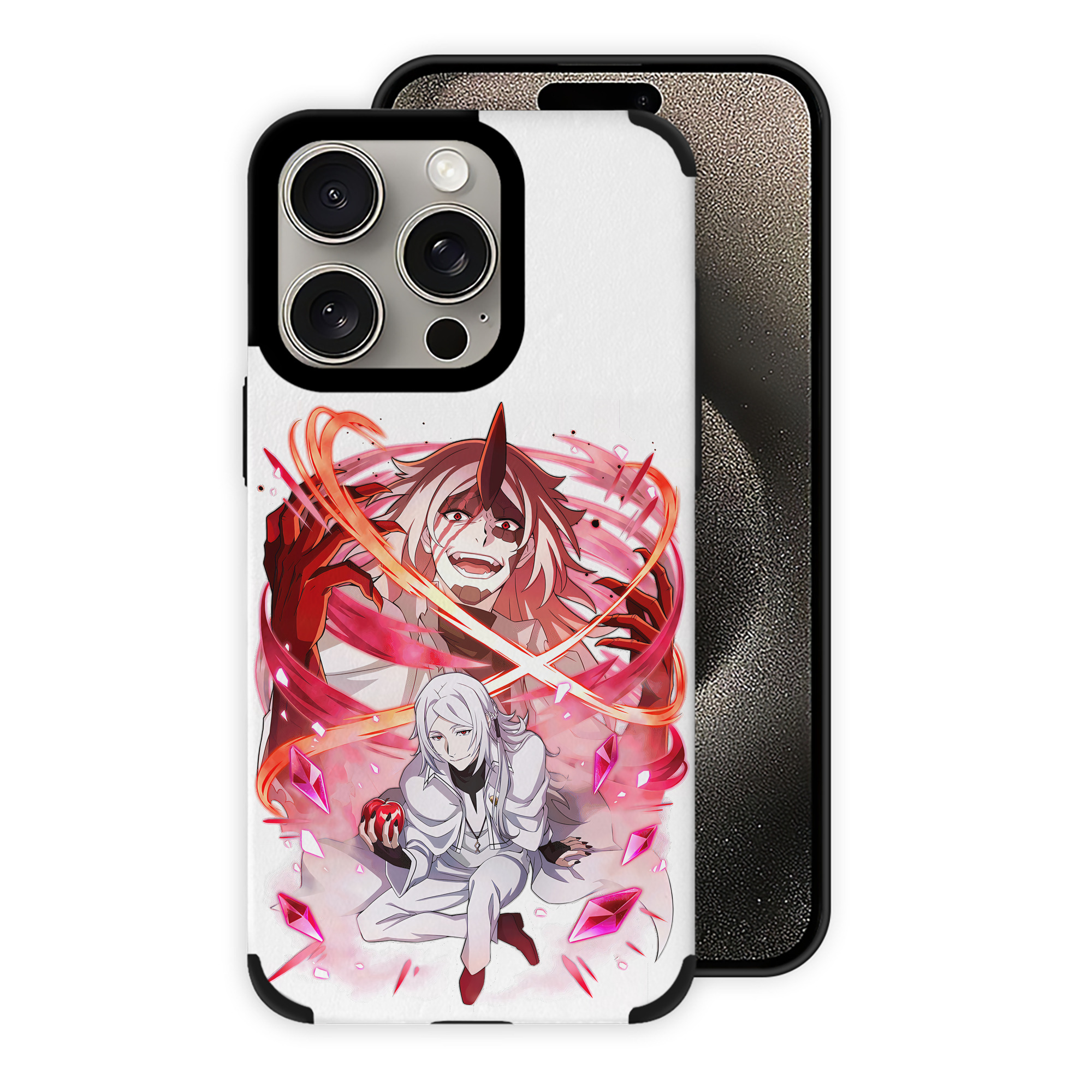 （画像用） 文豪ストレイドッグス Bungo Stray Dogs 【iPhone15ProMax対応】 PUレザー スマホケース 耐衝撃＆黄変防止