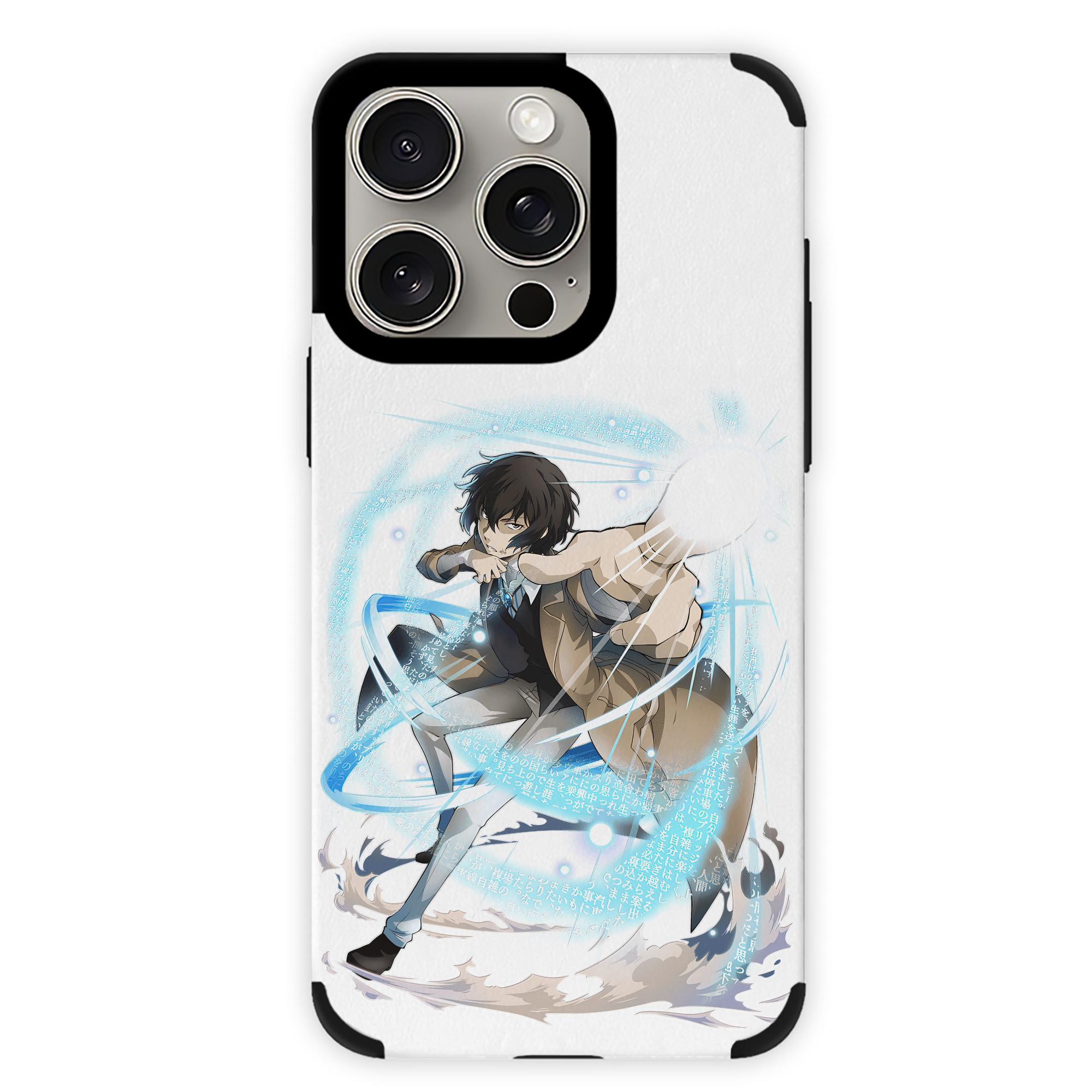 （画像用） 文豪ストレイドッグス Bungo Stray Dogs 【iPhone15ProMax対応】 PUレザー スマホケース 耐衝撃＆黄変防止
