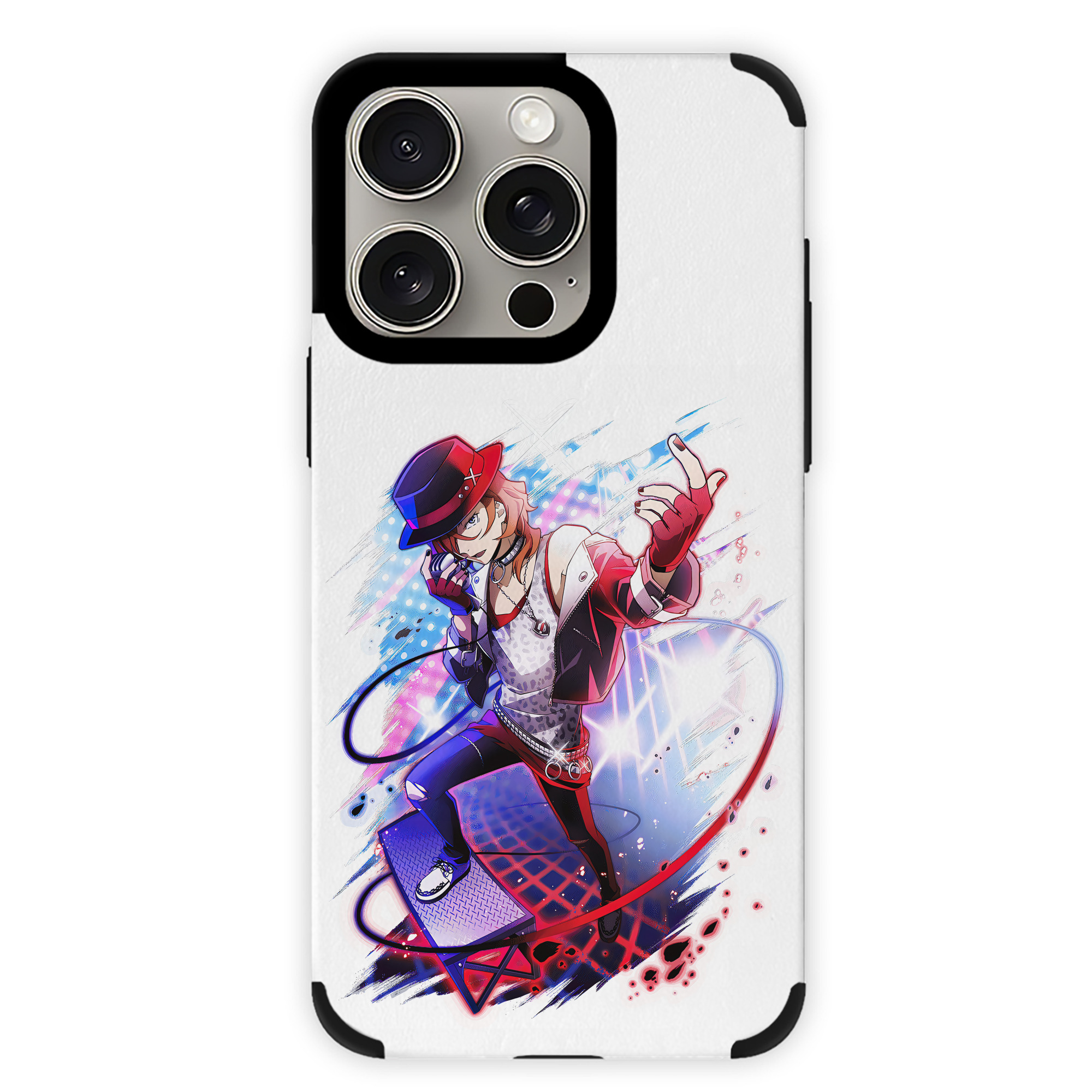 （画像用） 文豪ストレイドッグス Bungo Stray Dogs 【iPhone15ProMax対応】 PUレザー スマホケース 耐衝撃＆黄変防止