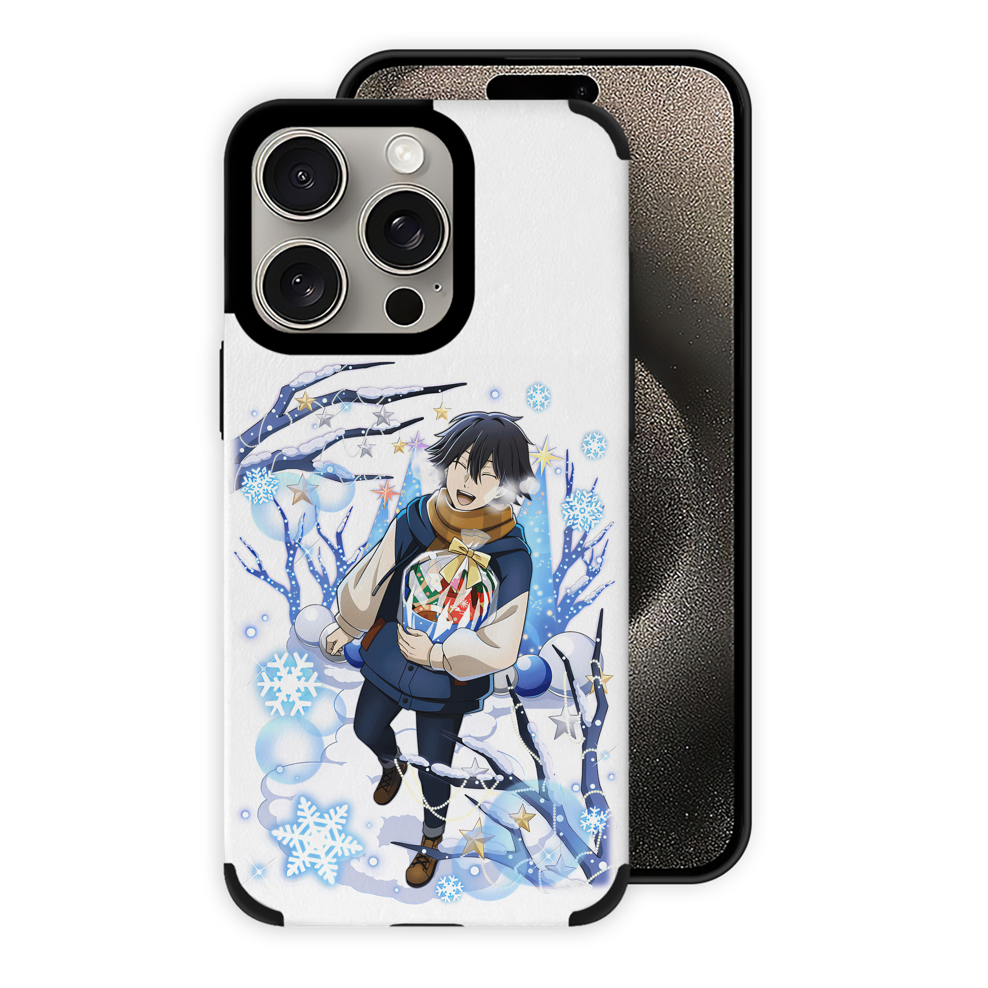 （画像用） 文豪ストレイドッグス Bungo Stray Dogs 【iPhone15ProMax対応】 PUレザー スマホケース 耐衝撃＆黄変防止