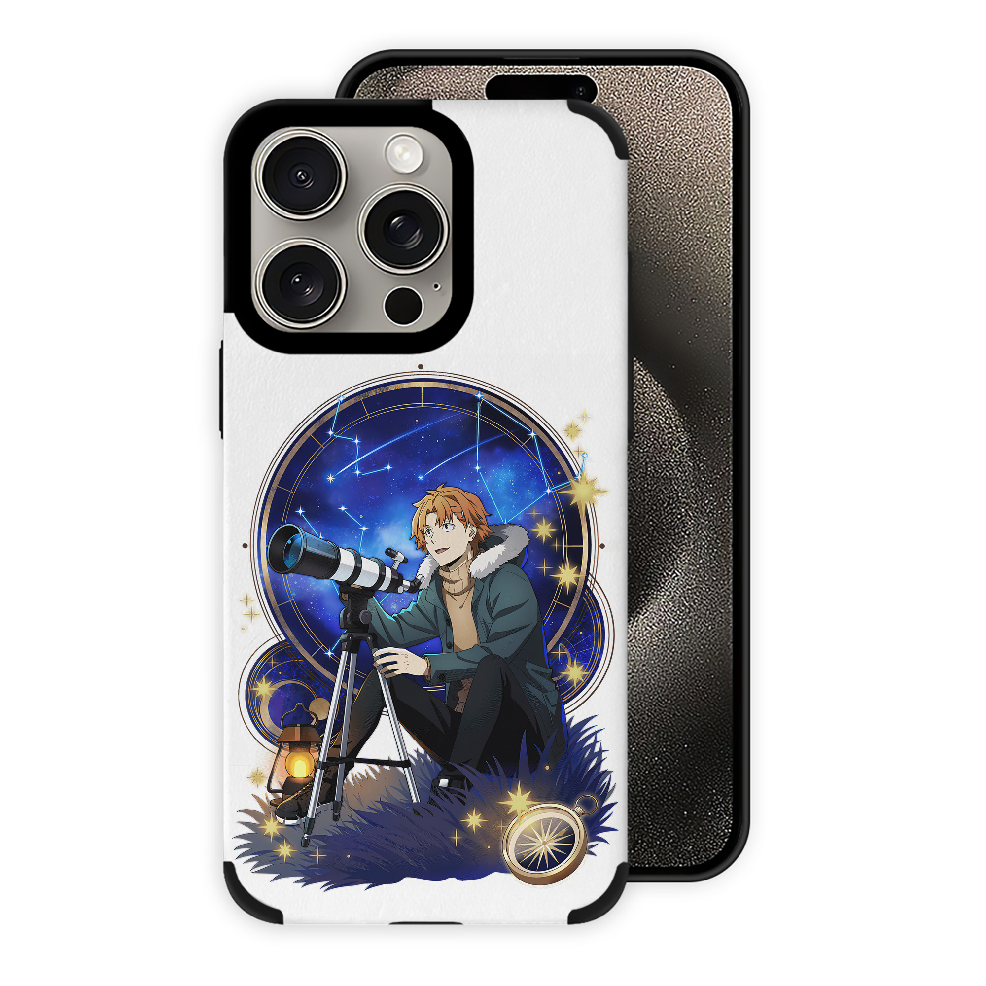 （画像用） 文豪ストレイドッグス Bungo Stray Dogs 【iPhone15ProMax対応】 PUレザー スマホケース 耐衝撃＆黄変防止