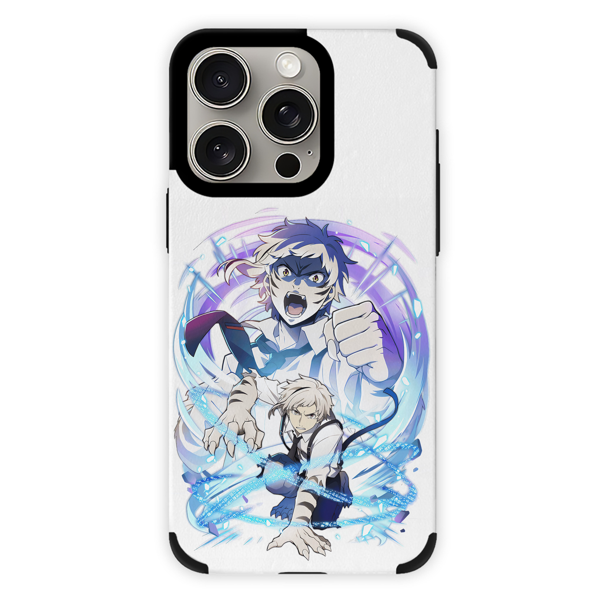 （画像用） 文豪ストレイドッグス Bungo Stray Dogs 【iPhone15ProMax対応】 PUレザー スマホケース 耐衝撃＆黄変防止