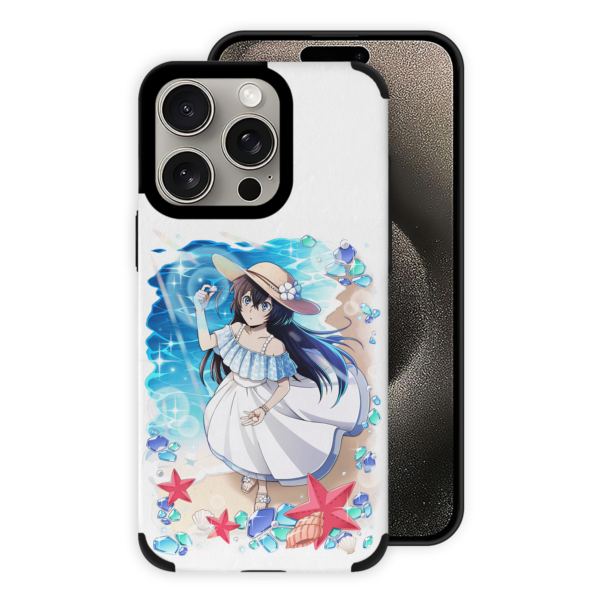 （画像用） 文豪ストレイドッグス Bungo Stray Dogs 【iPhone15ProMax対応】 PUレザー スマホケース 耐衝撃＆黄変防止