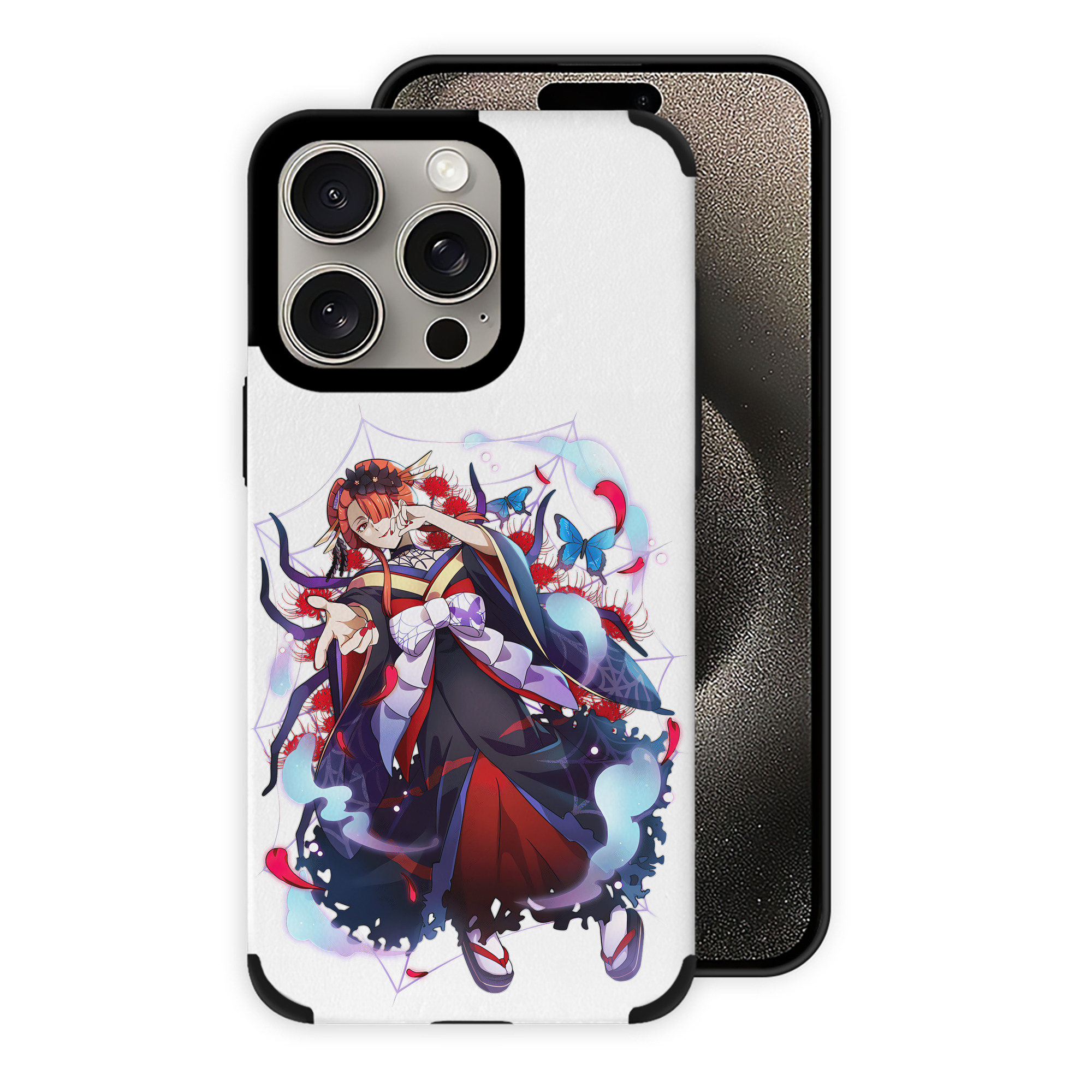 （画像用） 文豪ストレイドッグス Bungo Stray Dogs 【iPhone15ProMax対応】 PUレザー スマホケース 耐衝撃＆黄変防止