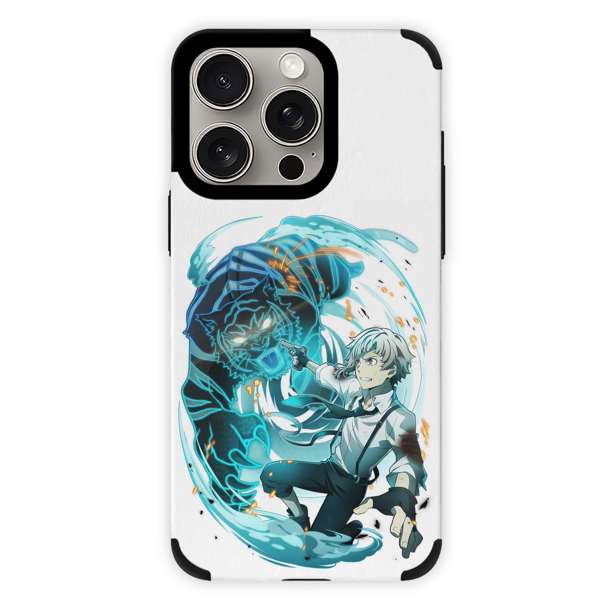 （画像用） 文豪ストレイドッグス Bungo Stray Dogs 【iPhone15ProMax対応】 PUレザー スマホケース 耐衝撃＆黄変防止
