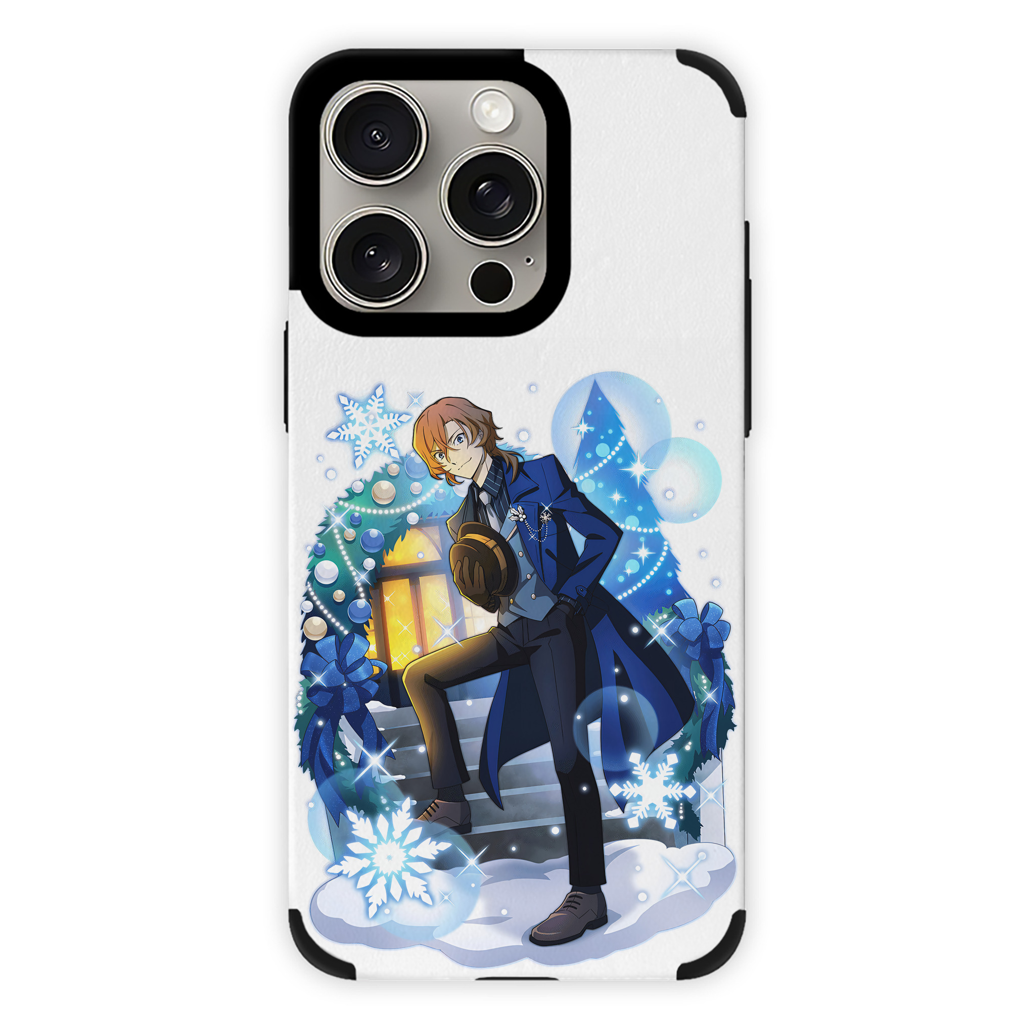 （画像用） 文豪ストレイドッグス Bungo Stray Dogs 【iPhone15ProMax対応】 PUレザー スマホケース 耐衝撃＆黄変防止
