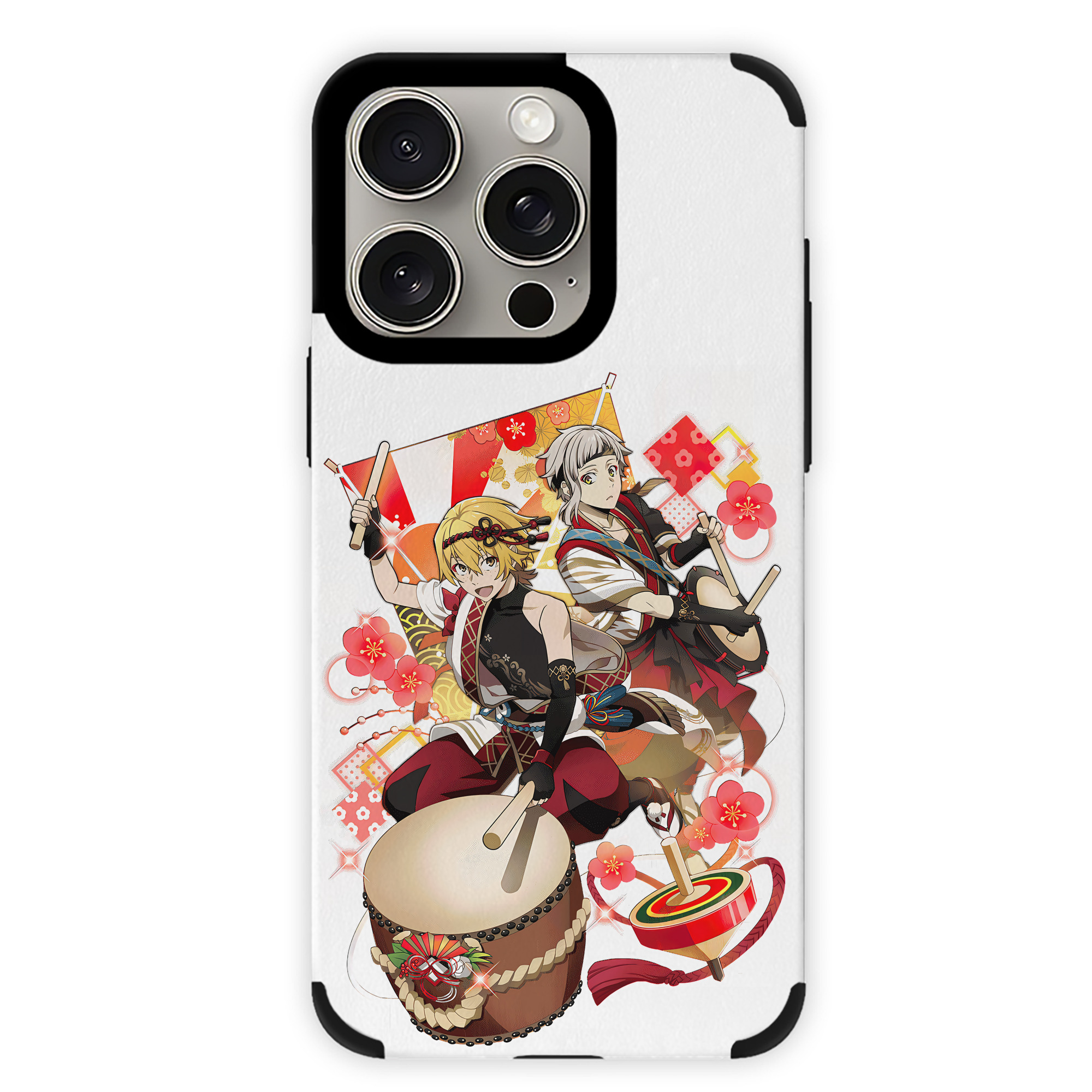 （画像用） 文豪ストレイドッグス Bungo Stray Dogs 【iPhone15ProMax対応】 PUレザー スマホケース 耐衝撃＆黄変防止