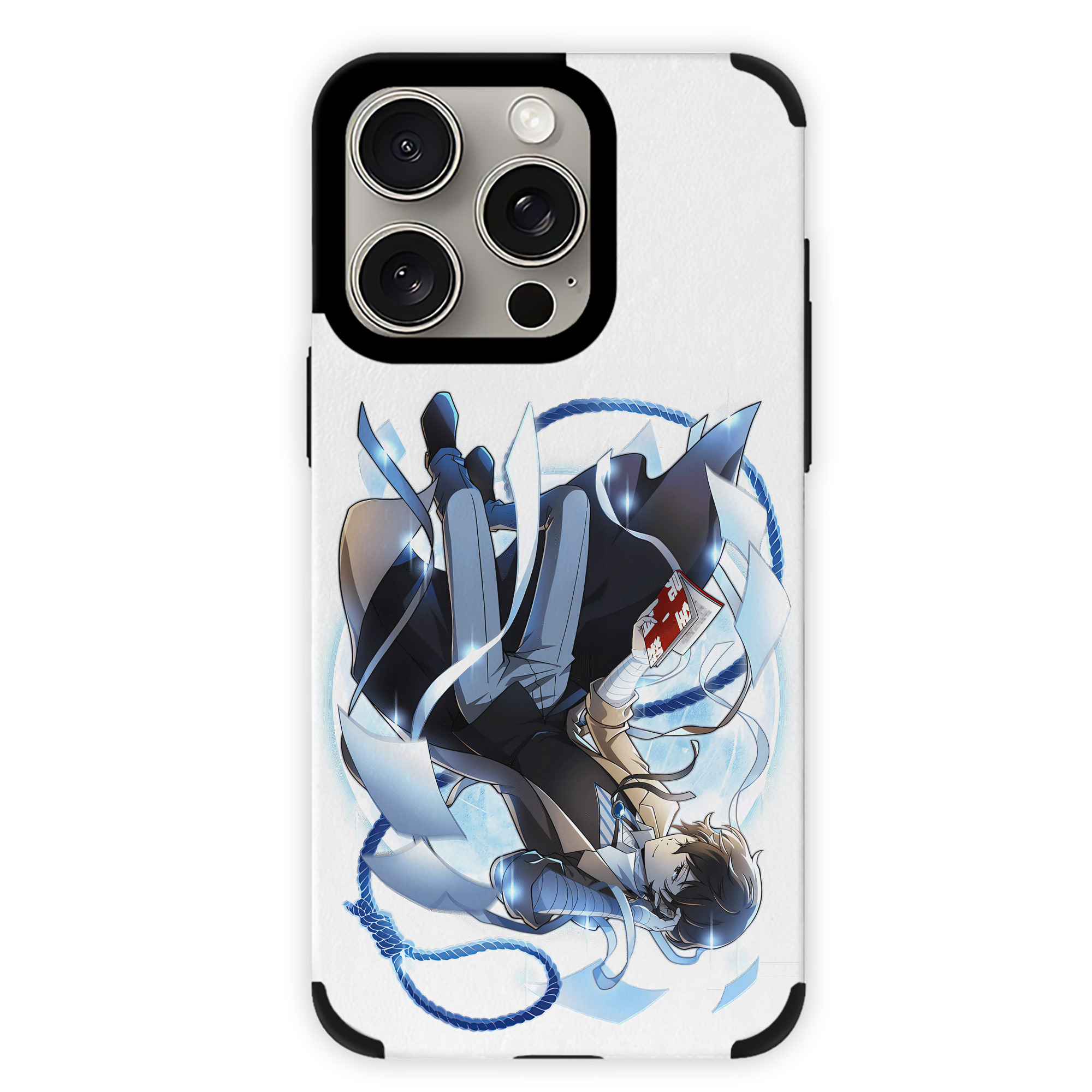 （画像用） 文豪ストレイドッグス Bungo Stray Dogs 【iPhone15ProMax対応】 PUレザー スマホケース 耐衝撃＆黄変防止