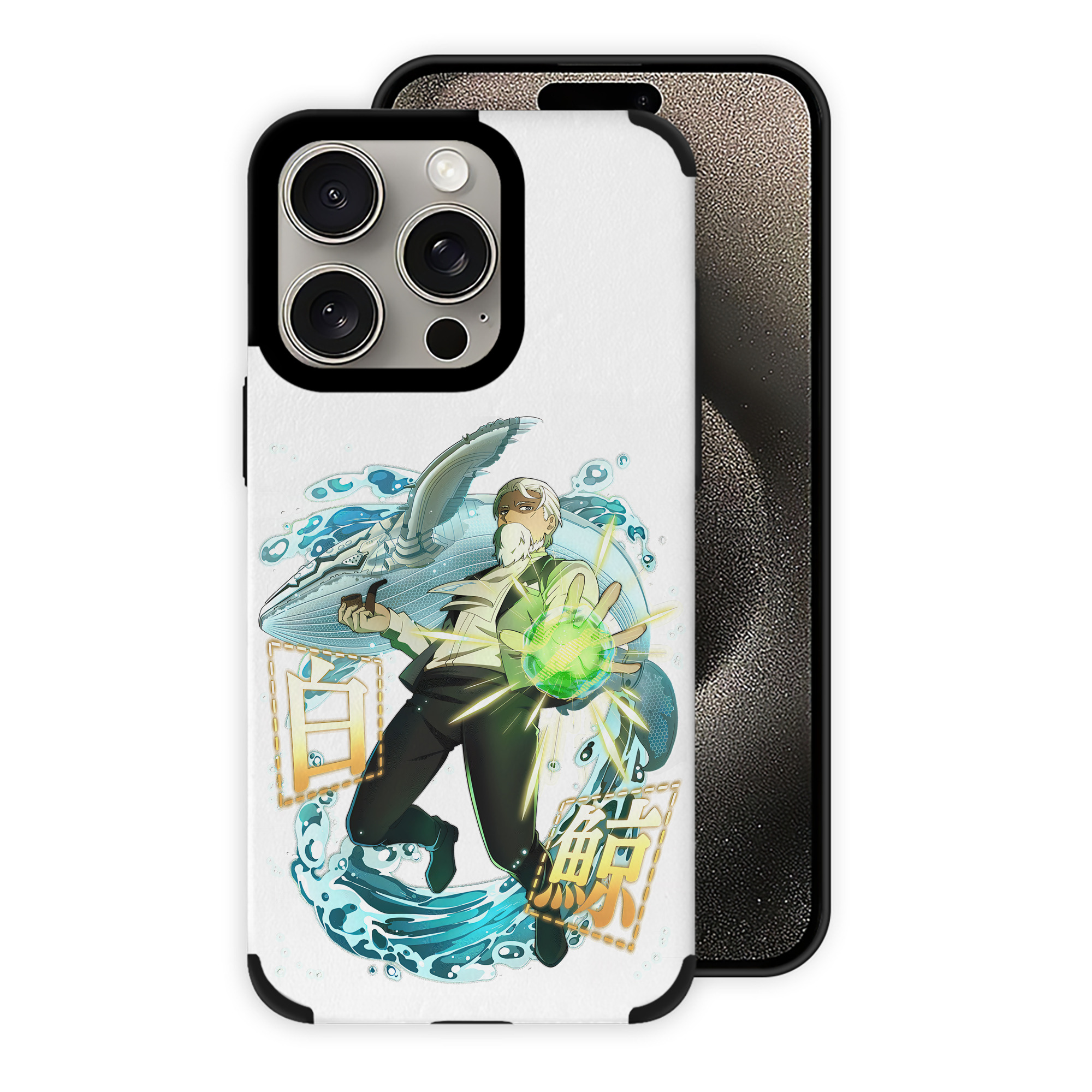 （画像用） 文豪ストレイドッグス Bungo Stray Dogs 【iPhone15ProMax対応】 PUレザー スマホケース 耐衝撃＆黄変防止