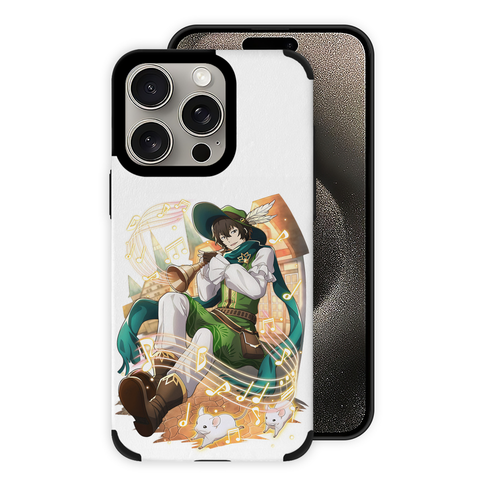 （画像用） 文豪ストレイドッグス Bungo Stray Dogs 【iPhone15ProMax対応】 PUレザー スマホケース 耐衝撃＆黄変防止