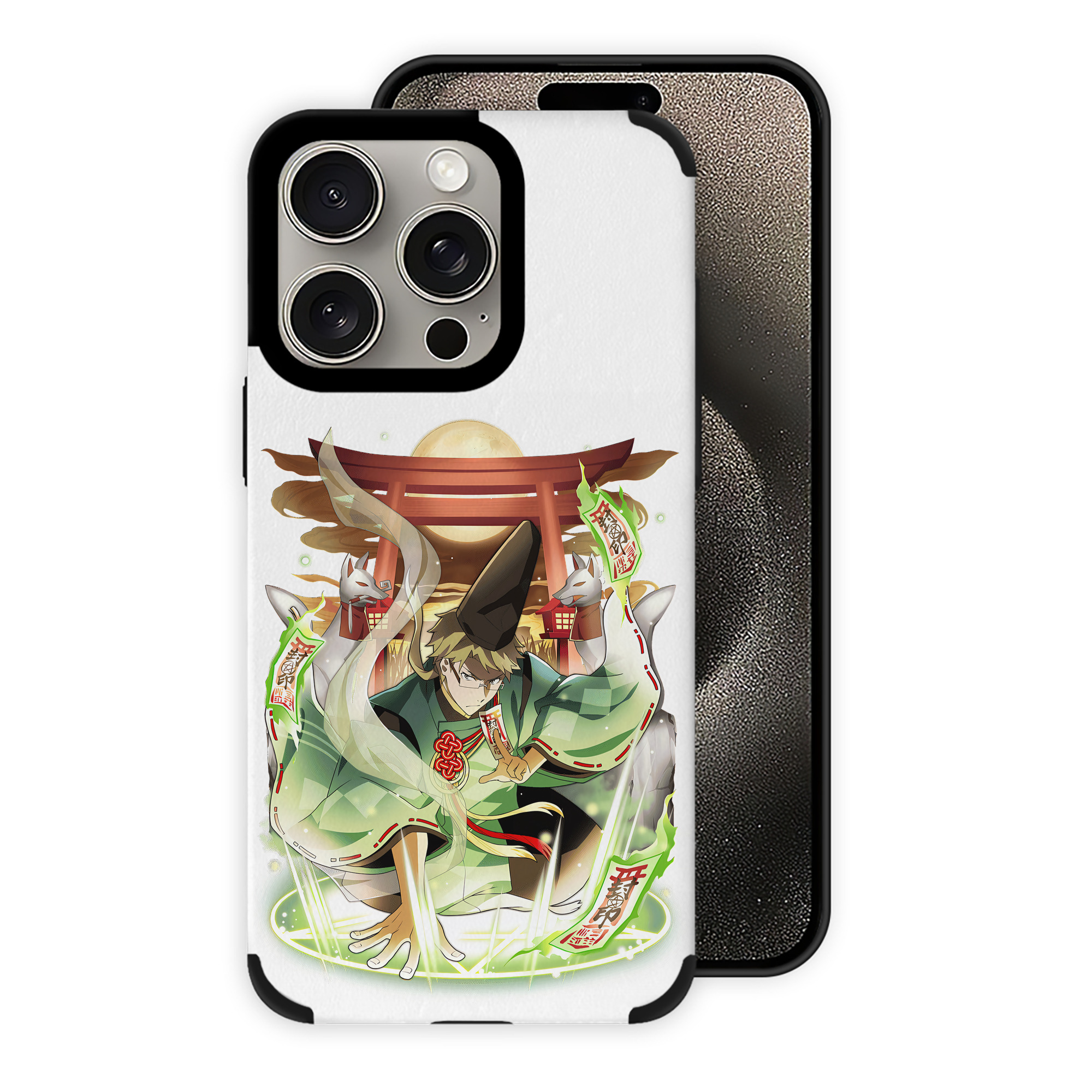（画像用） 文豪ストレイドッグス Bungo Stray Dogs 【iPhone15ProMax対応】 PUレザー スマホケース 耐衝撃＆黄変防止