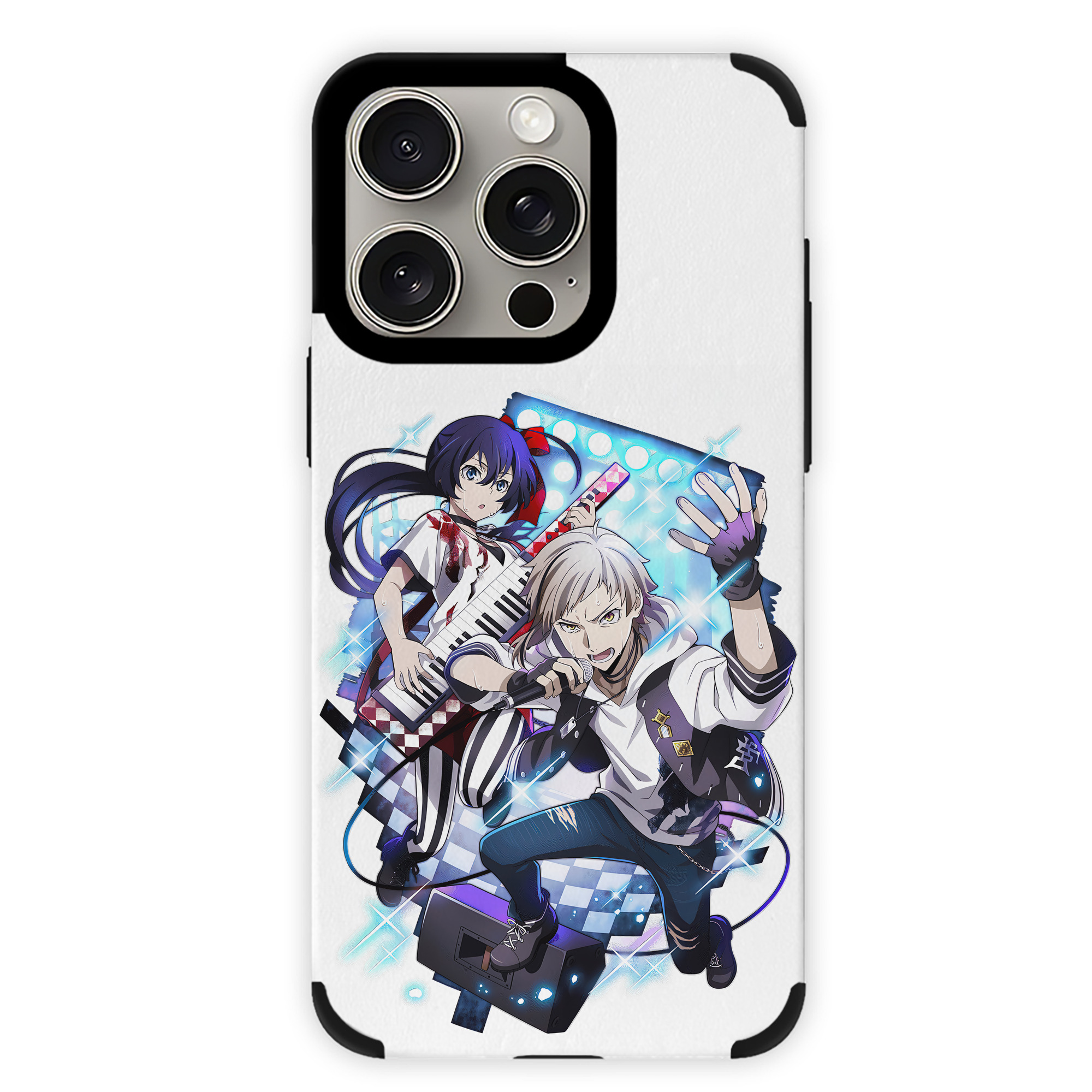 （画像用） 文豪ストレイドッグス Bungo Stray Dogs 【iPhone15ProMax対応】 PUレザー スマホケース 耐衝撃＆黄変防止