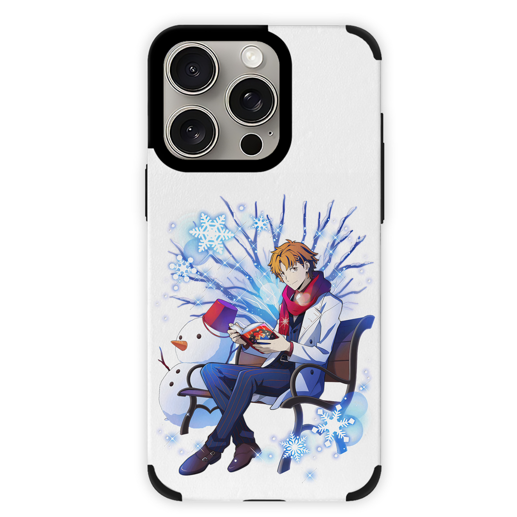 （画像用） 文豪ストレイドッグス Bungo Stray Dogs 【iPhone15ProMax対応】 PUレザー スマホケース 耐衝撃＆黄変防止
