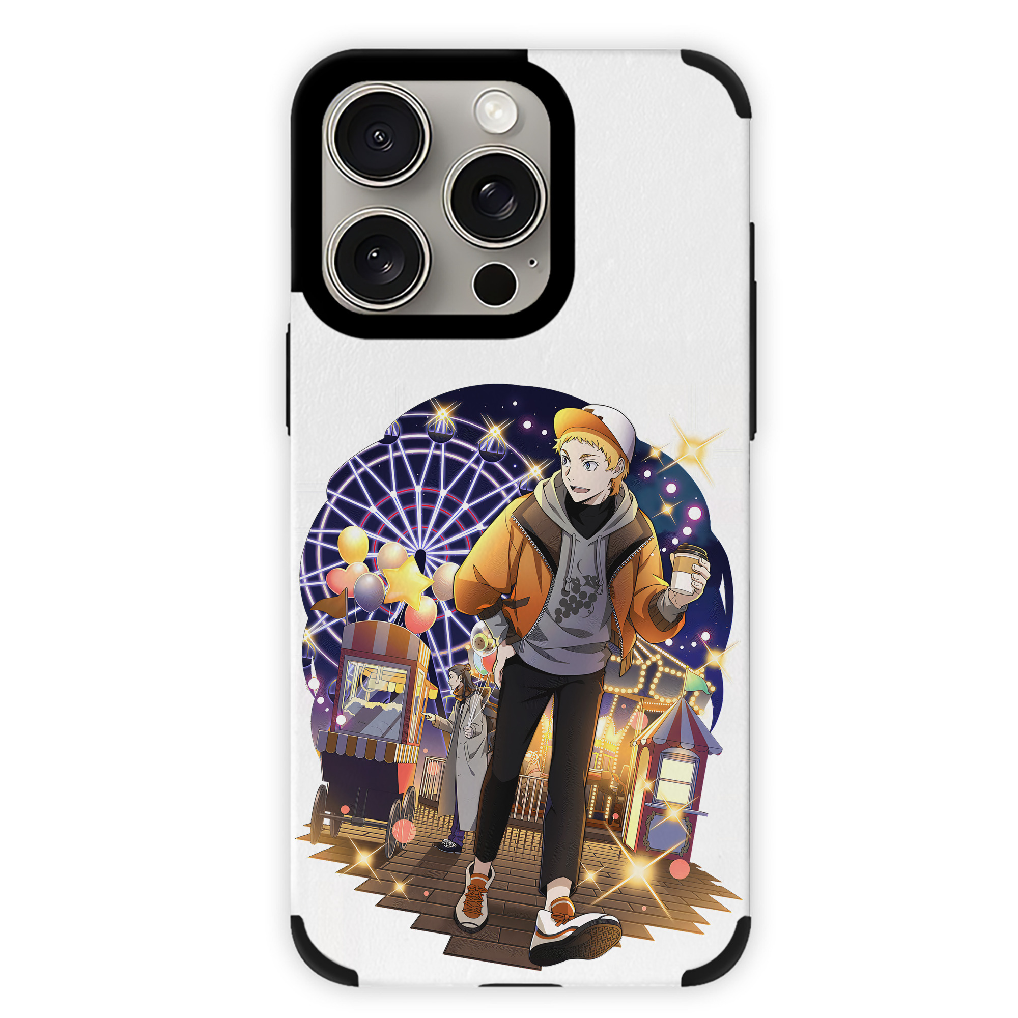 （画像用） 文豪ストレイドッグス Bungo Stray Dogs 【iPhone15ProMax対応】 PUレザー スマホケース 耐衝撃＆黄変防止