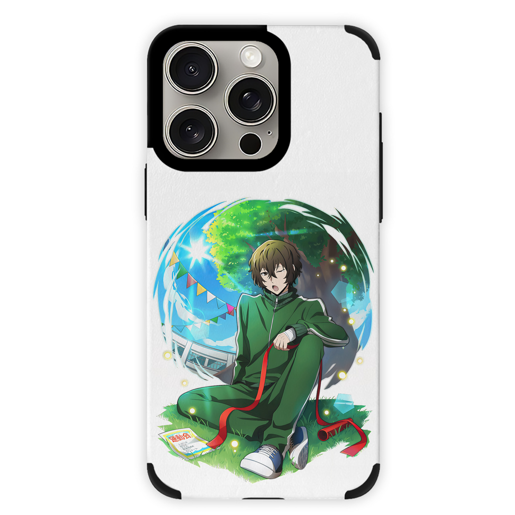 （画像用） 文豪ストレイドッグス Bungo Stray Dogs 【iPhone15ProMax対応】 PUレザー スマホケース 耐衝撃＆黄変防止