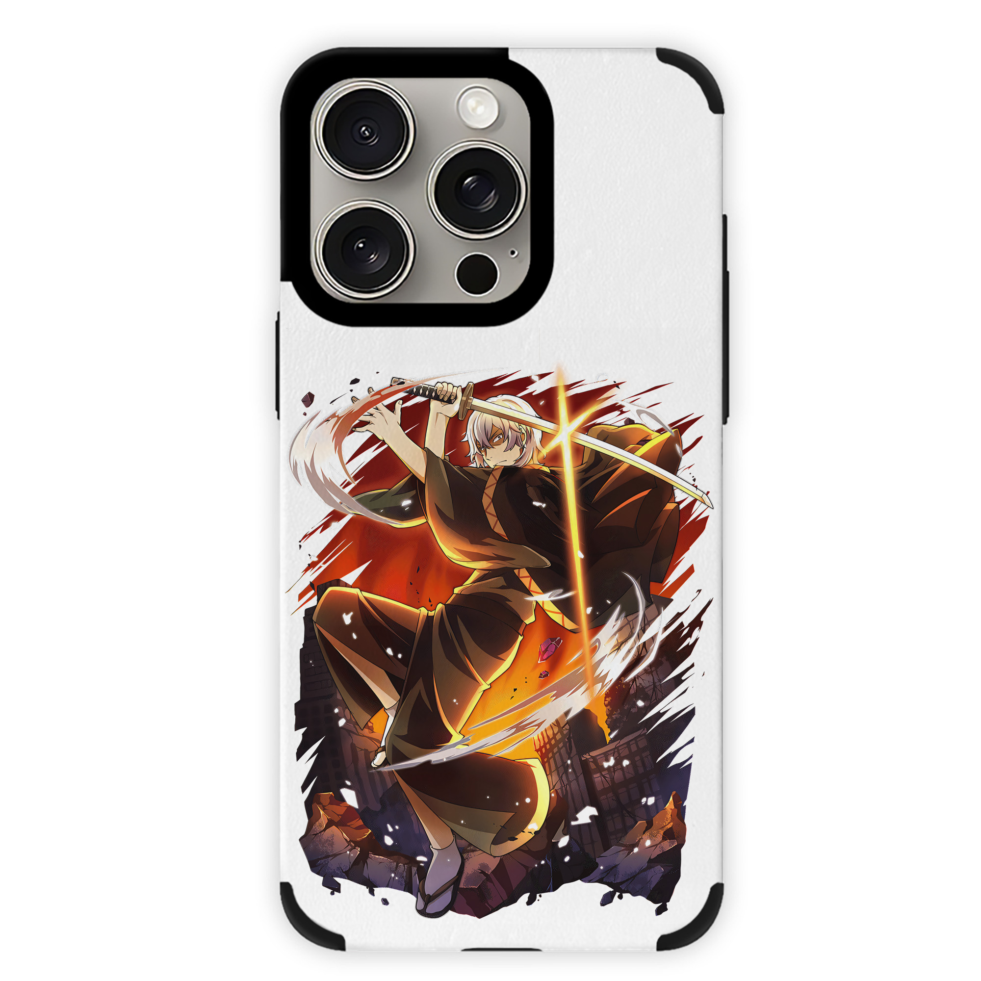 （画像用） 文豪ストレイドッグス Bungo Stray Dogs 【iPhone15ProMax対応】 PUレザー スマホケース 耐衝撃＆黄変防止