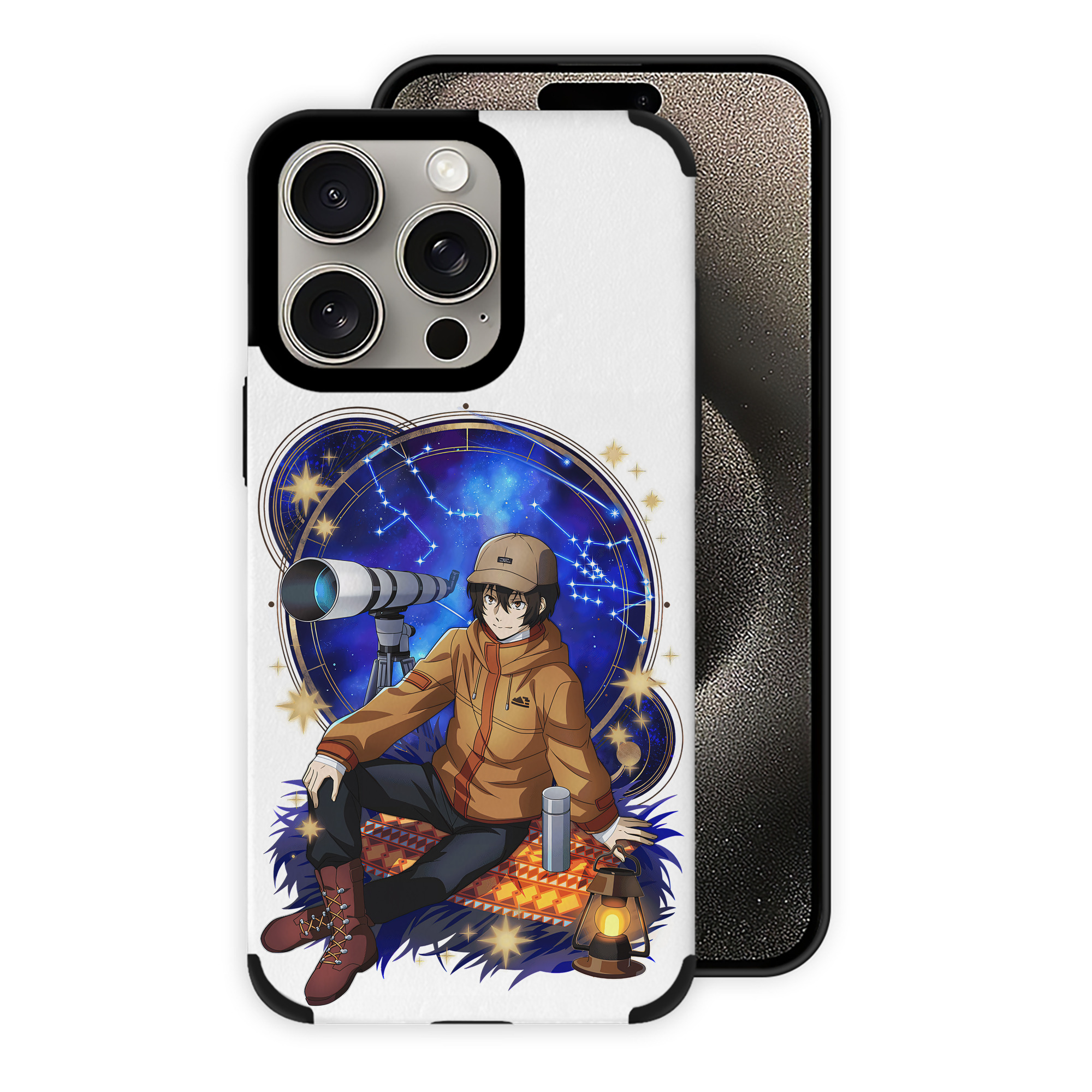 （画像用） 文豪ストレイドッグス Bungo Stray Dogs 【iPhone15ProMax対応】 PUレザー スマホケース 耐衝撃＆黄変防止