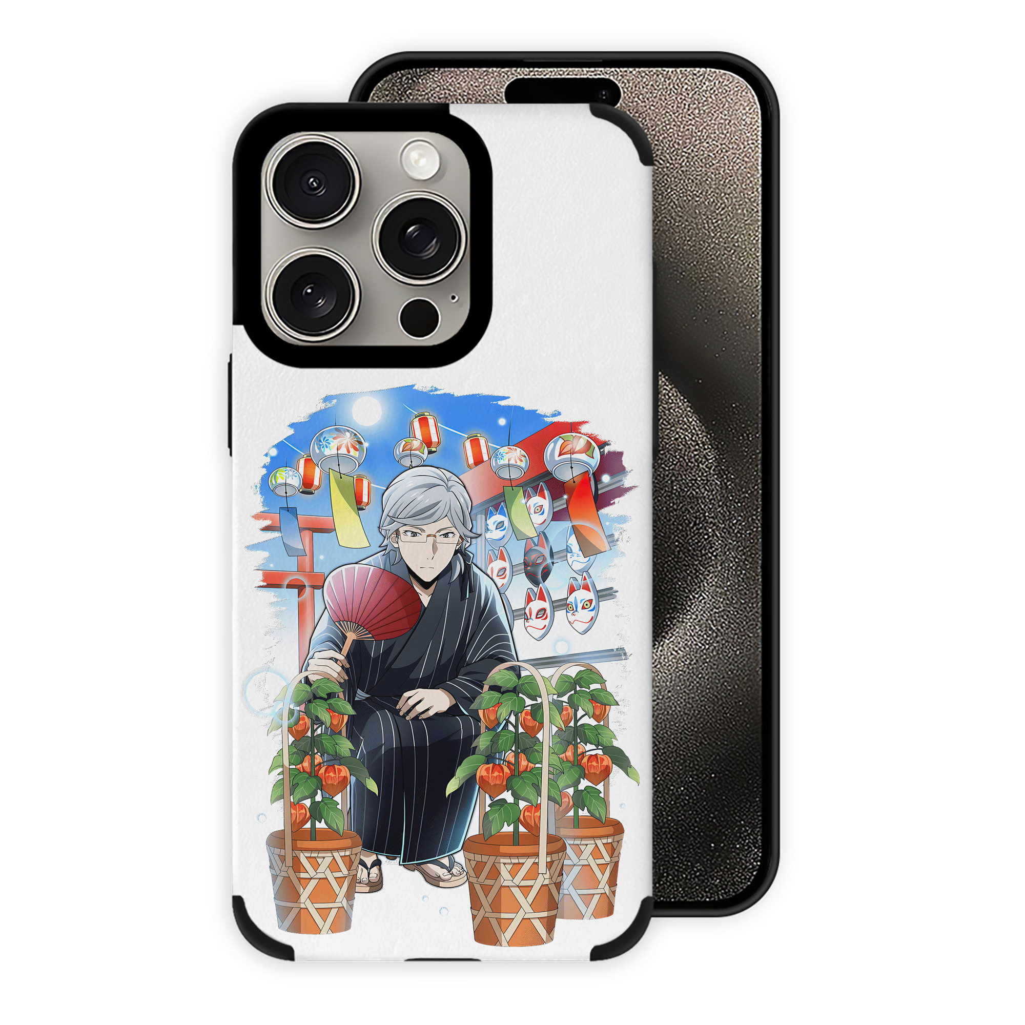 （画像用） 文豪ストレイドッグス Bungo Stray Dogs 【iPhone15ProMax対応】 PUレザー スマホケース 耐衝撃＆黄変防止