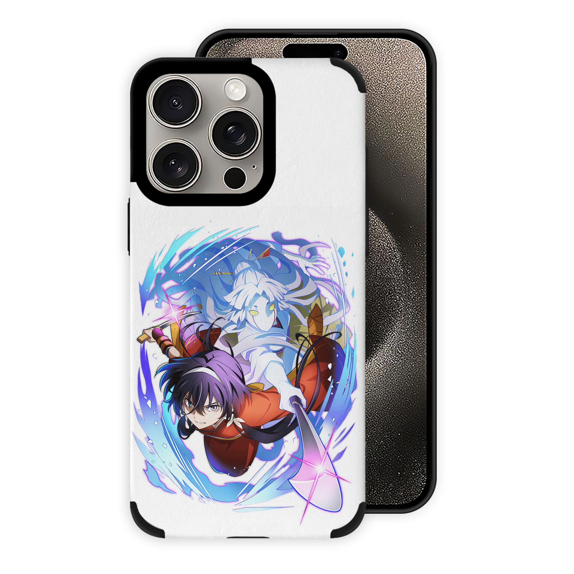 （画像用） 文豪ストレイドッグス Bungo Stray Dogs 【iPhone15ProMax対応】 PUレザー スマホケース 耐衝撃＆黄変防止