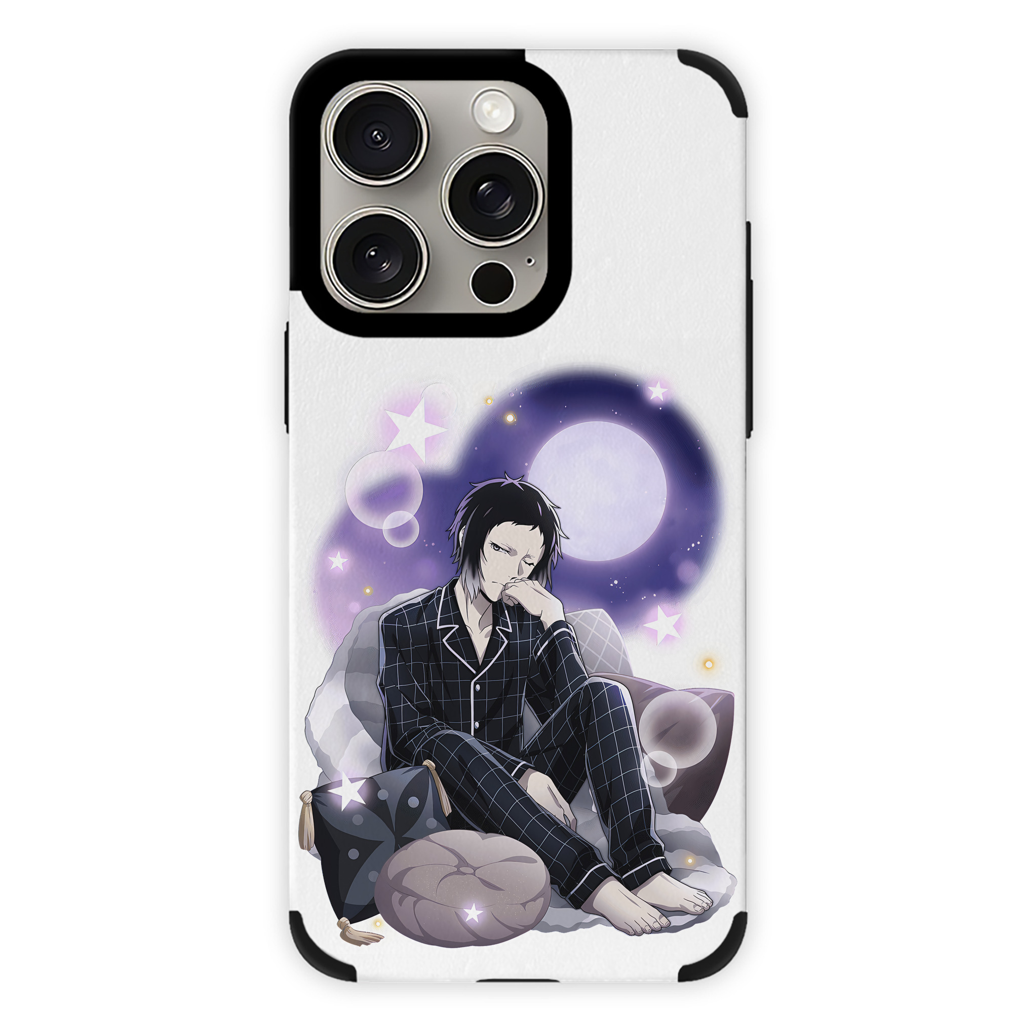 （画像用） 文豪ストレイドッグス Bungo Stray Dogs 【iPhone15ProMax対応】 PUレザー スマホケース 耐衝撃＆黄変防止