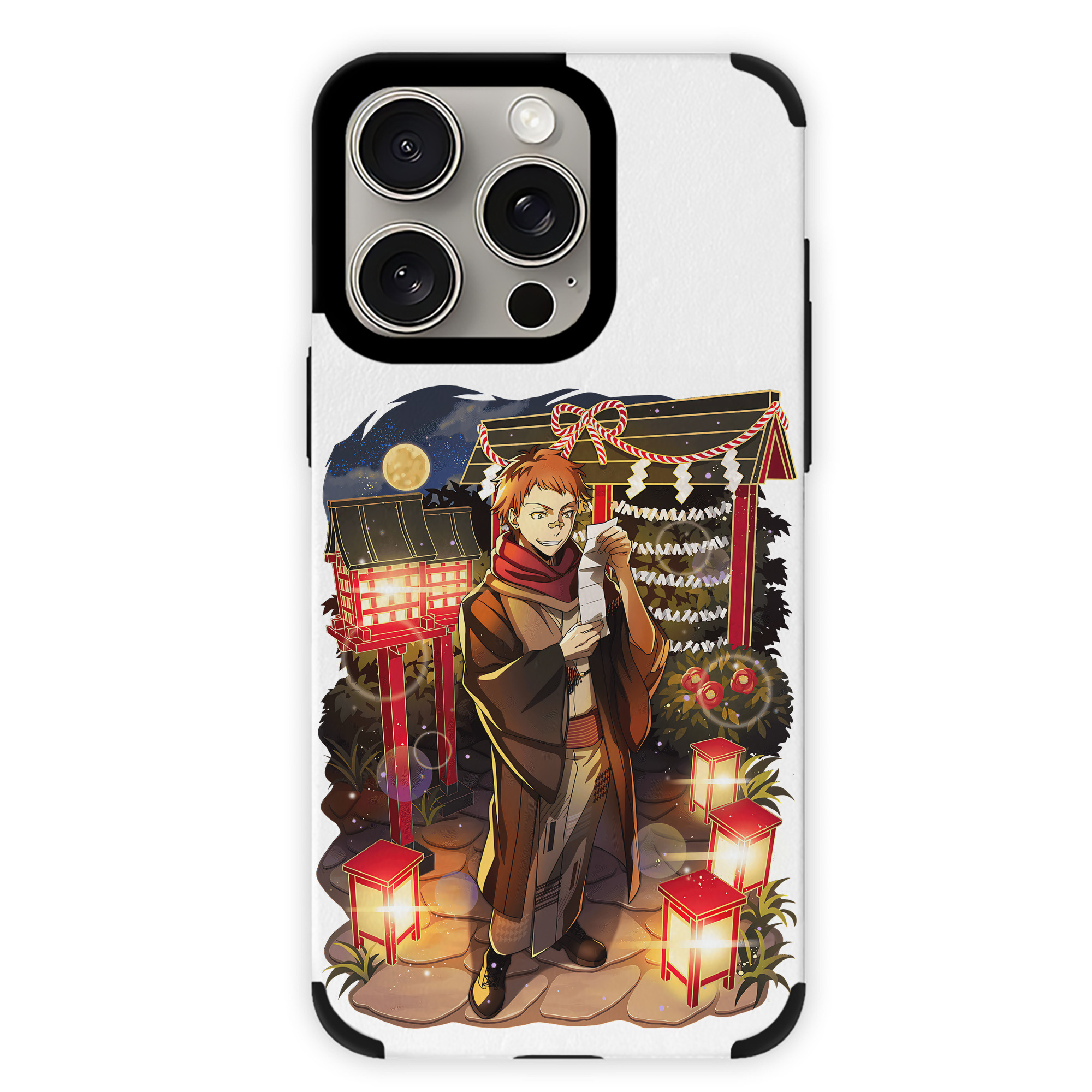 （画像用） 文豪ストレイドッグス Bungo Stray Dogs 【iPhone15ProMax対応】 PUレザー スマホケース 耐衝撃＆黄変防止