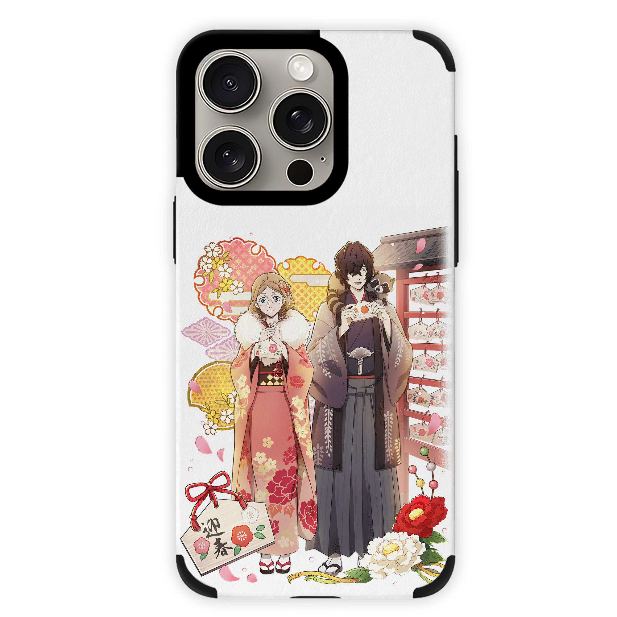（画像用） 文豪ストレイドッグス Bungo Stray Dogs 【iPhone15ProMax対応】 PUレザー スマホケース 耐衝撃＆黄変防止