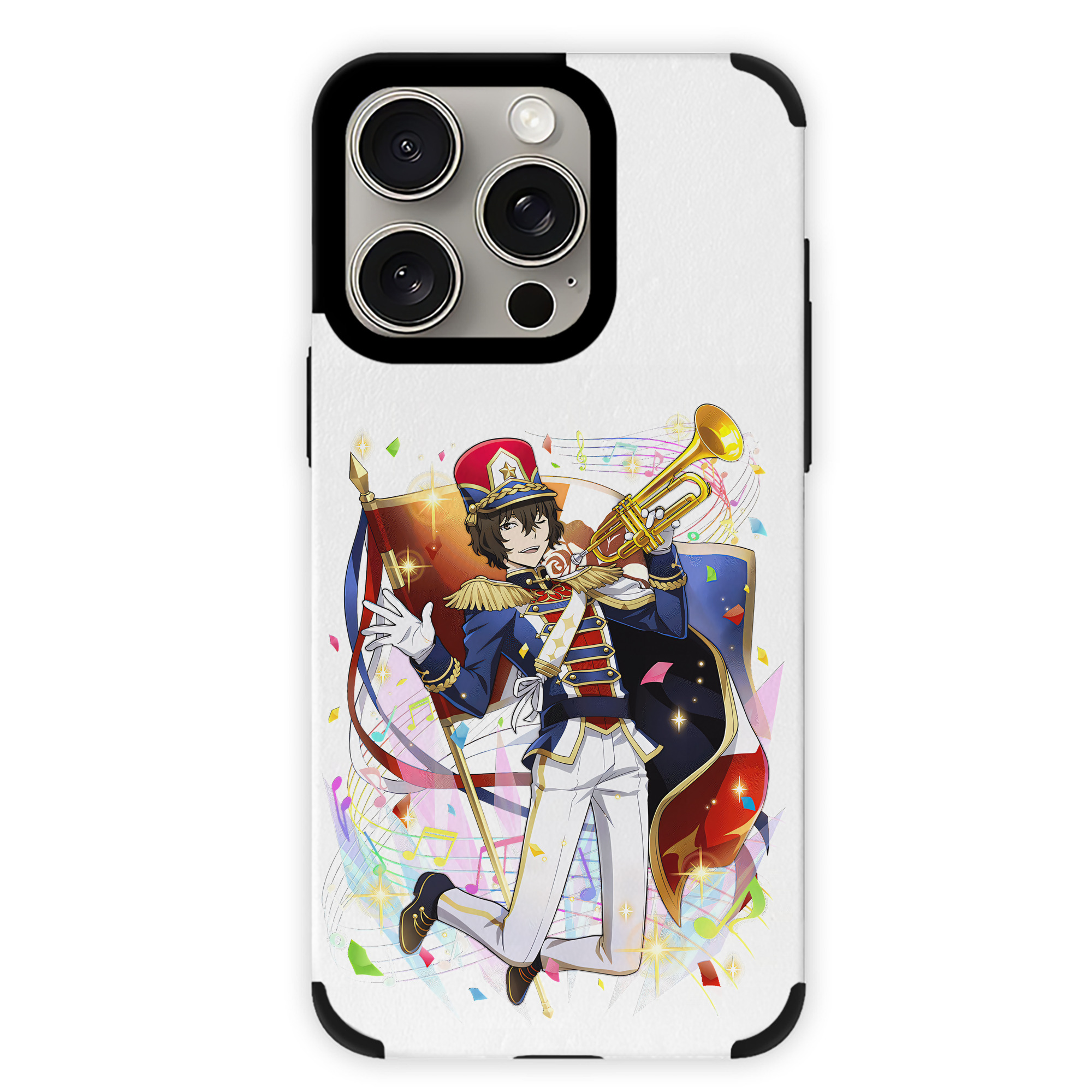 （画像用） 文豪ストレイドッグス Bungo Stray Dogs 【iPhone15ProMax対応】 PUレザー スマホケース 耐衝撃＆黄変防止