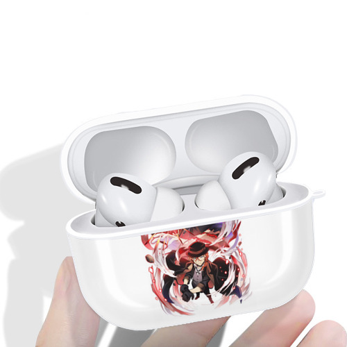 文豪ストレイドッグス Bungo Stray Dogs 【AirPods Pro用】ハードシェル保護ケース 耐衝撃・防指紋・カラビナ付き商品仕様