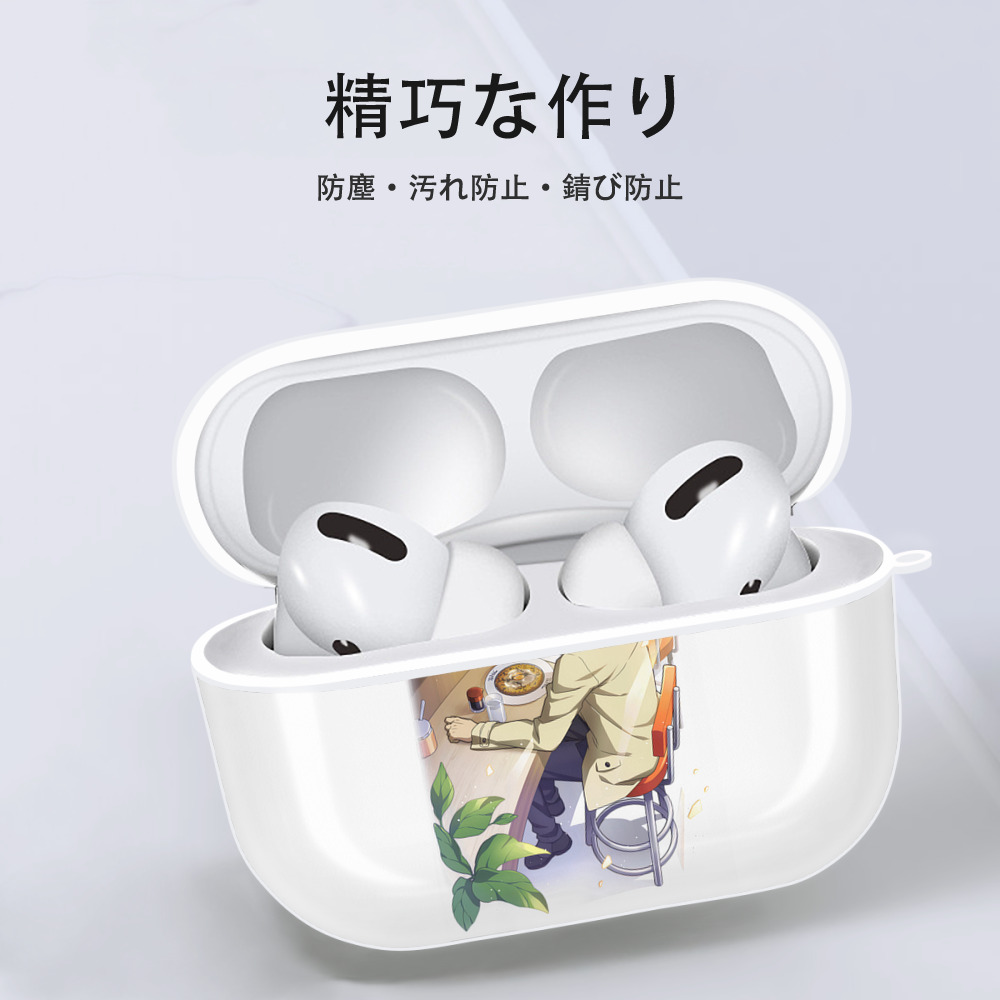 文豪ストレイドッグス Bungo Stray Dogs 【AirPods Pro用】ハードシェル保護ケース 耐衝撃・防指紋・カラビナ付き商品仕様