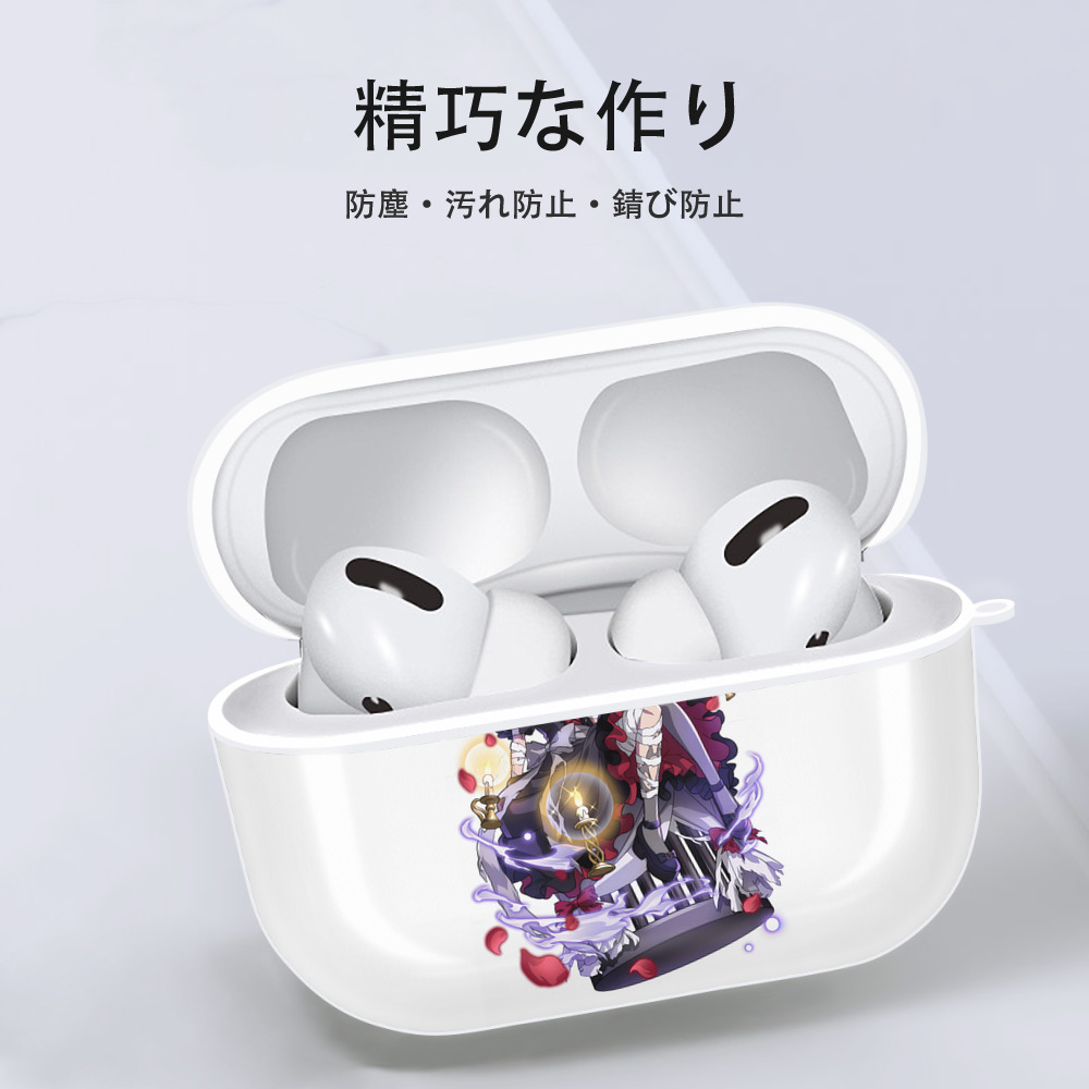 文豪ストレイドッグス Bungo Stray Dogs 【AirPods Pro用】ハードシェル保護ケース 耐衝撃・防指紋・カラビナ付き商品仕様