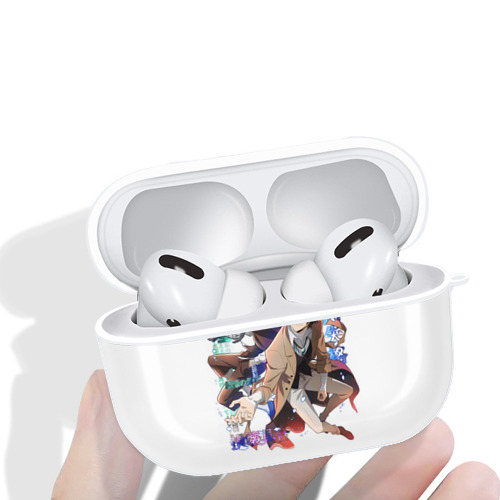 文豪ストレイドッグス Bungo Stray Dogs 【AirPods Pro用】ハードシェル保護ケース 耐衝撃・防指紋・カラビナ付き商品仕様